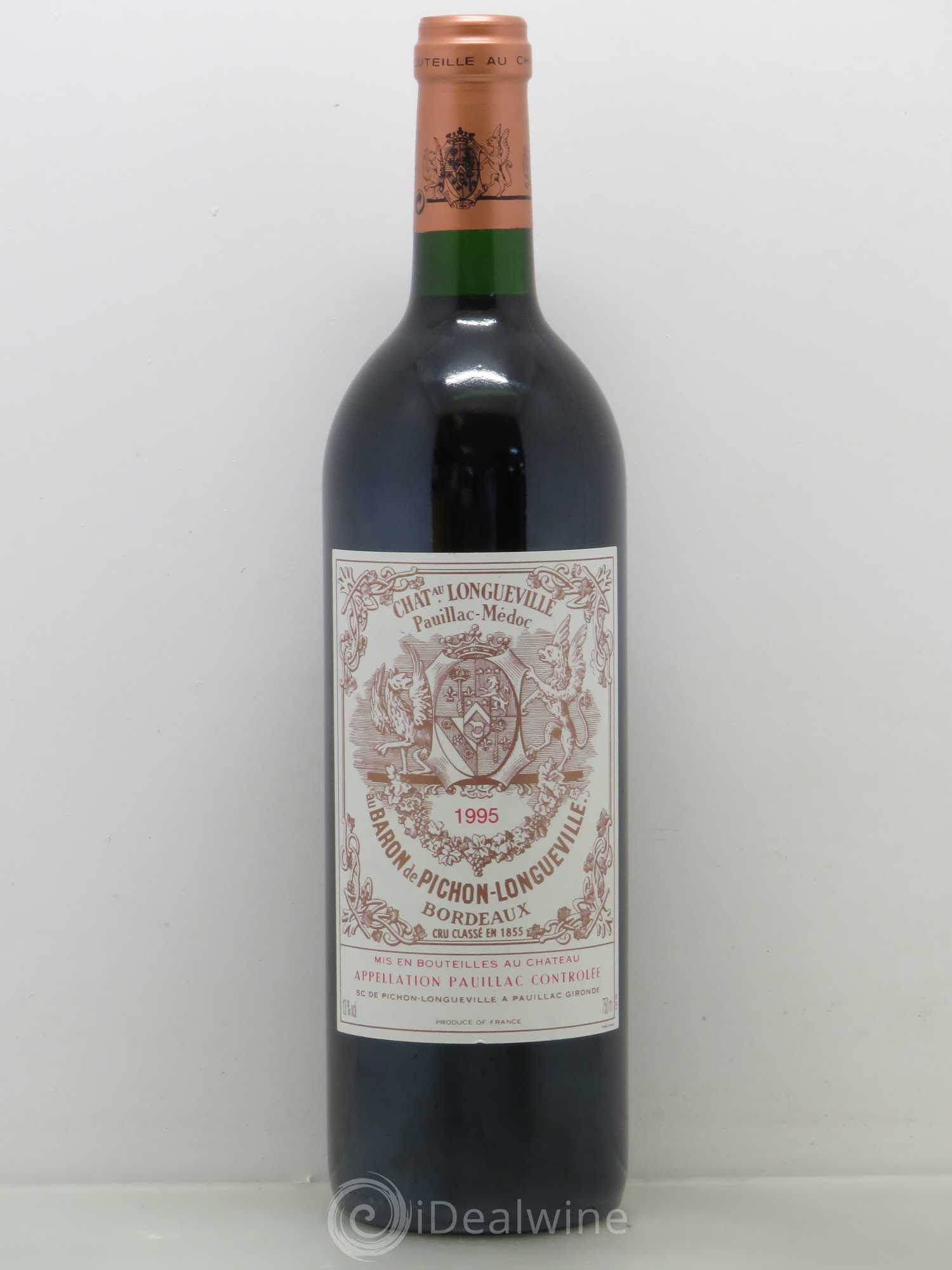 Pichon Longueville Baron 2ème Grand Cru Classé 1995 - Lot de 1 bouteille - 0
