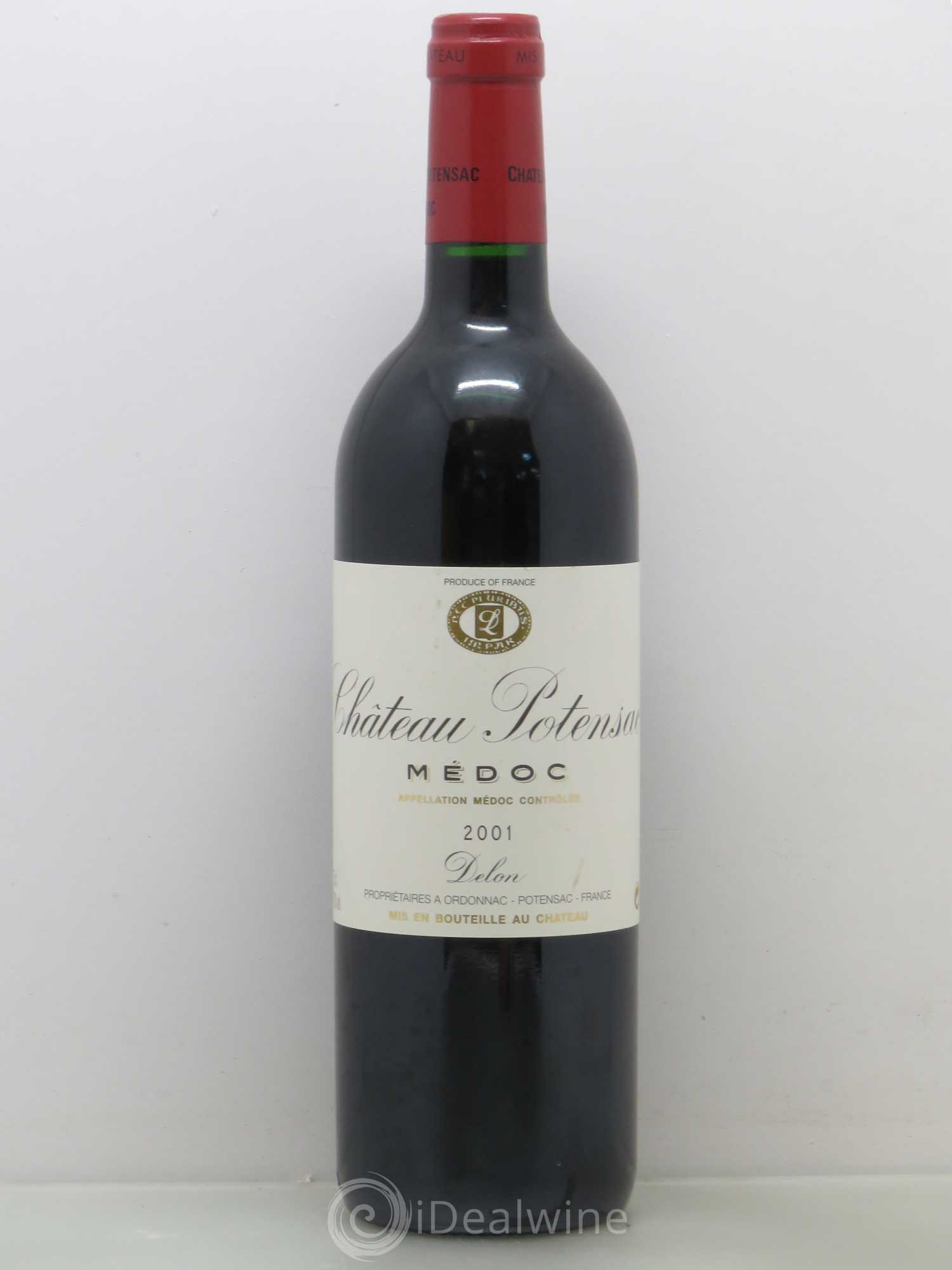 Château Potensac 2001 - Lot de 1 bouteille - 0