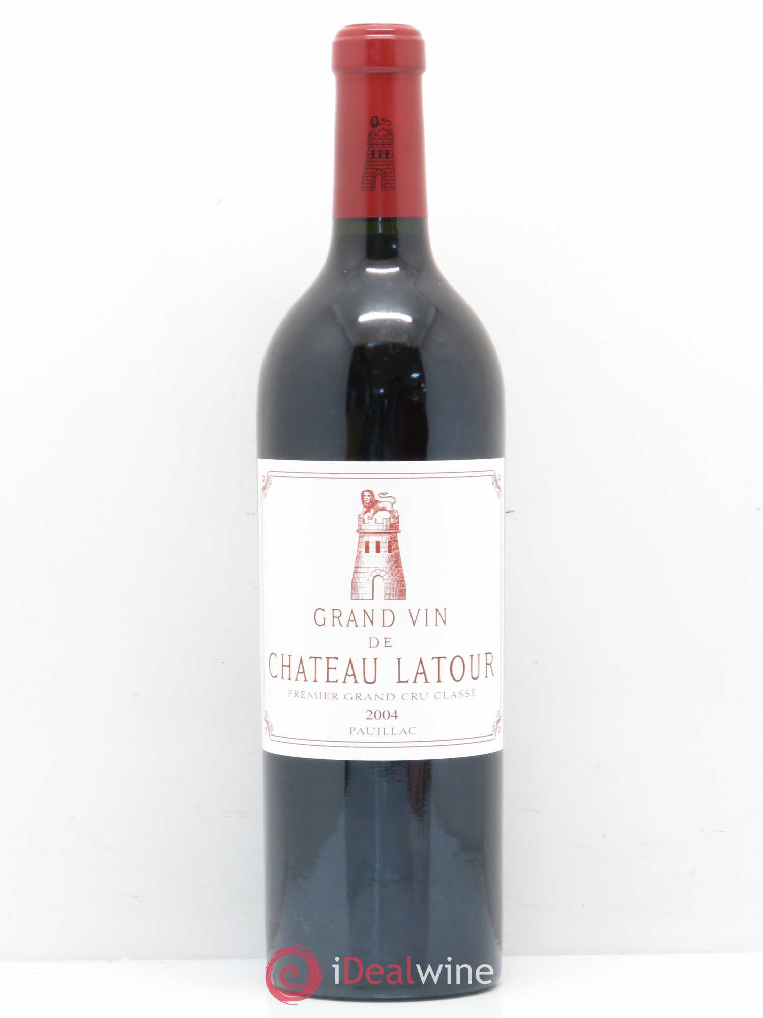 Château Latour 1er Grand Cru Classé 2004 - Lot de 1 bouteille - 0