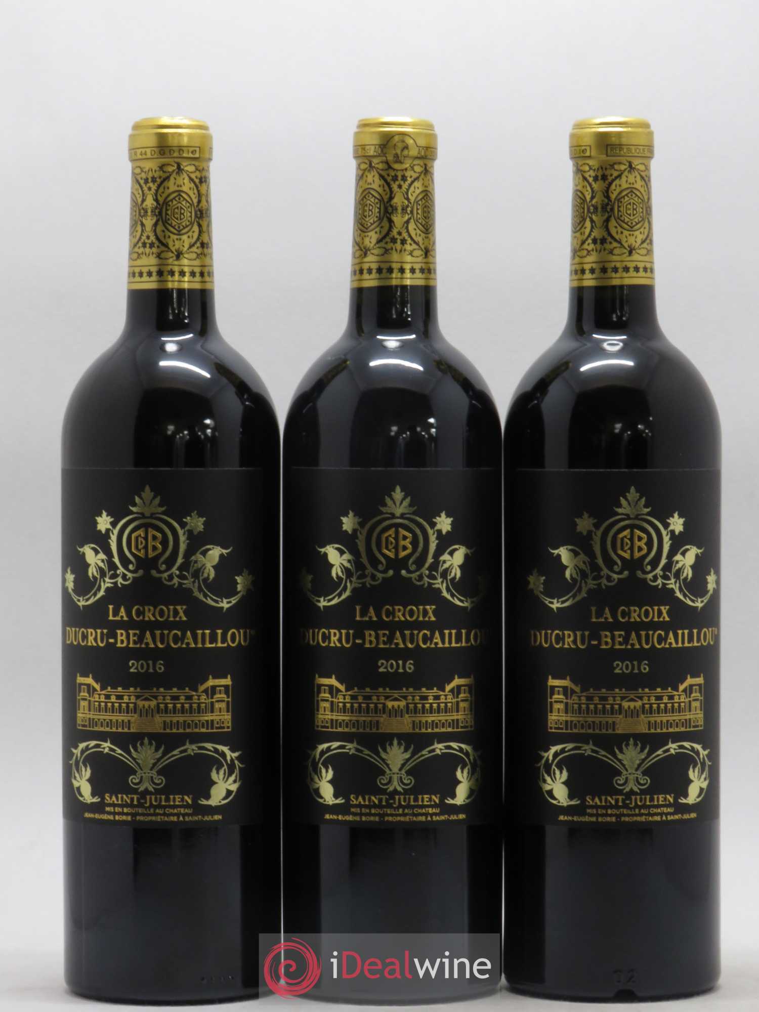 La Croix de Beaucaillou Second Vin 2016 - Lot de 3 bouteilles - 0