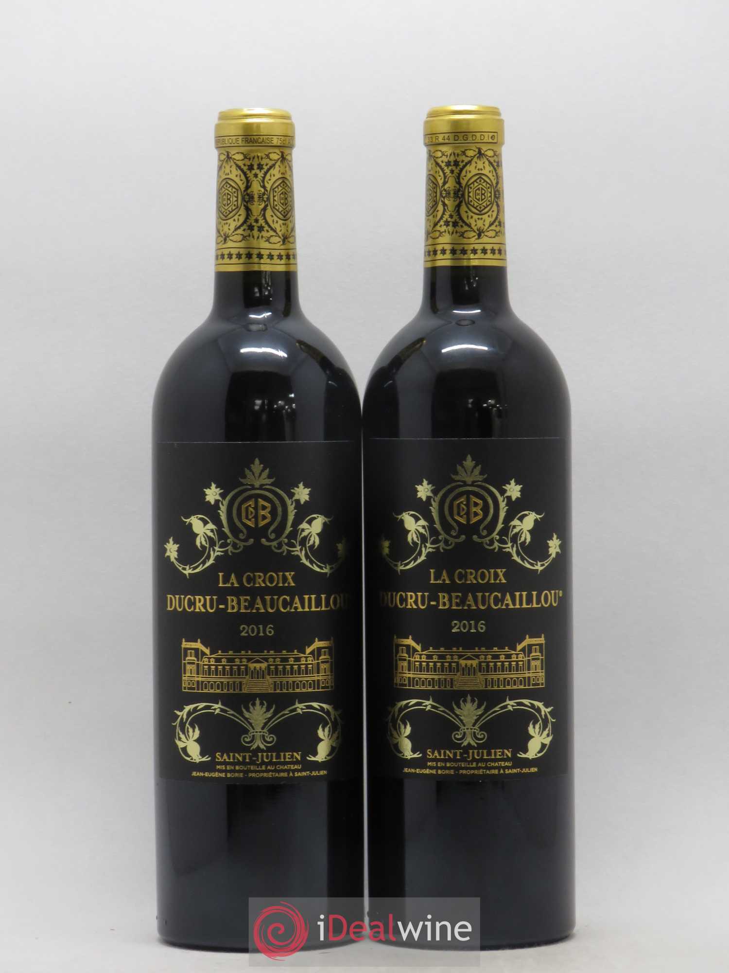 La Croix de Beaucaillou Second Vin 2016 - Lot de 2 bouteilles - 0