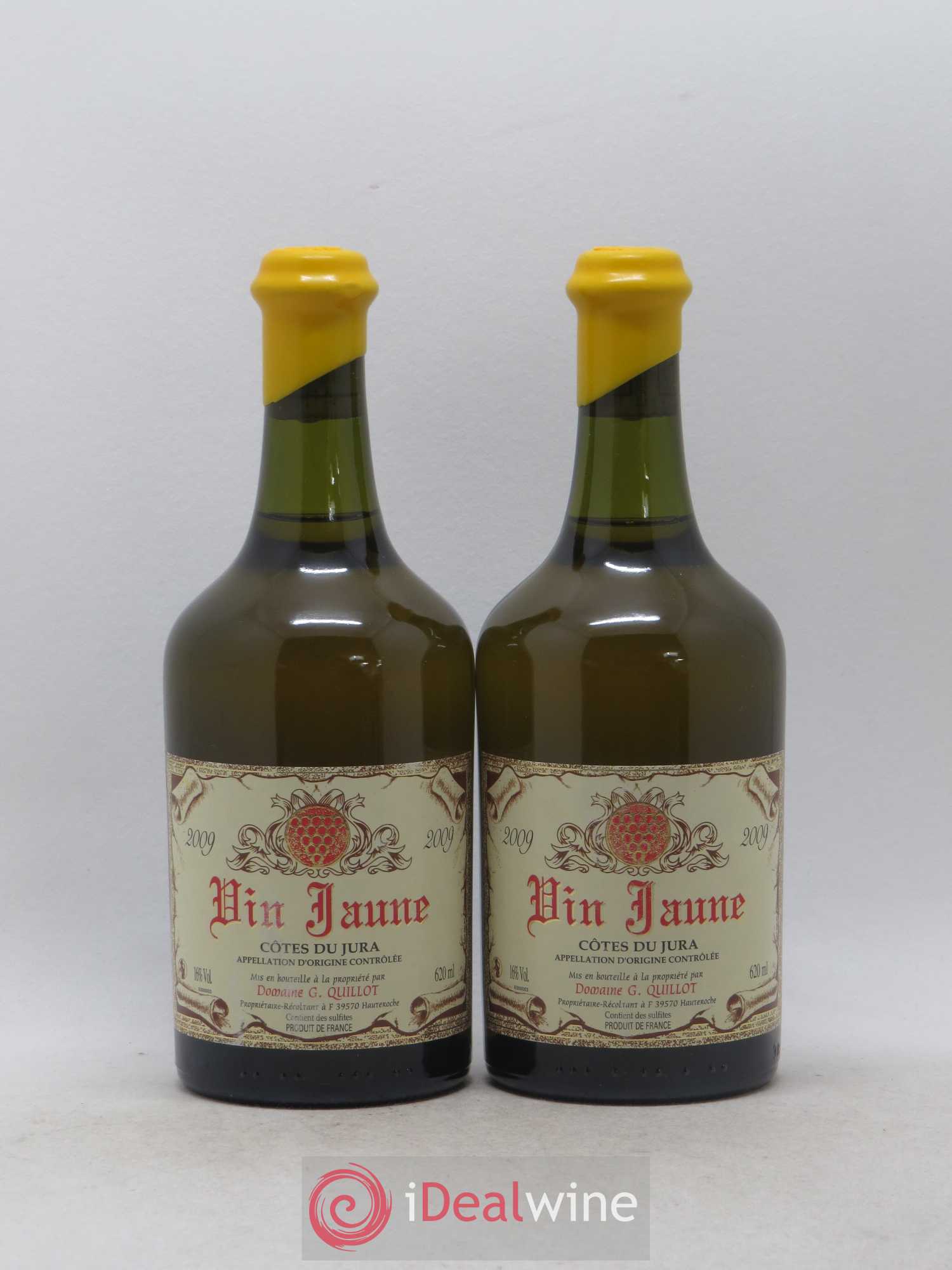 Côtes du Jura Vin Jaune Quillot 2009 - Posten von 2 Flaschen - 0