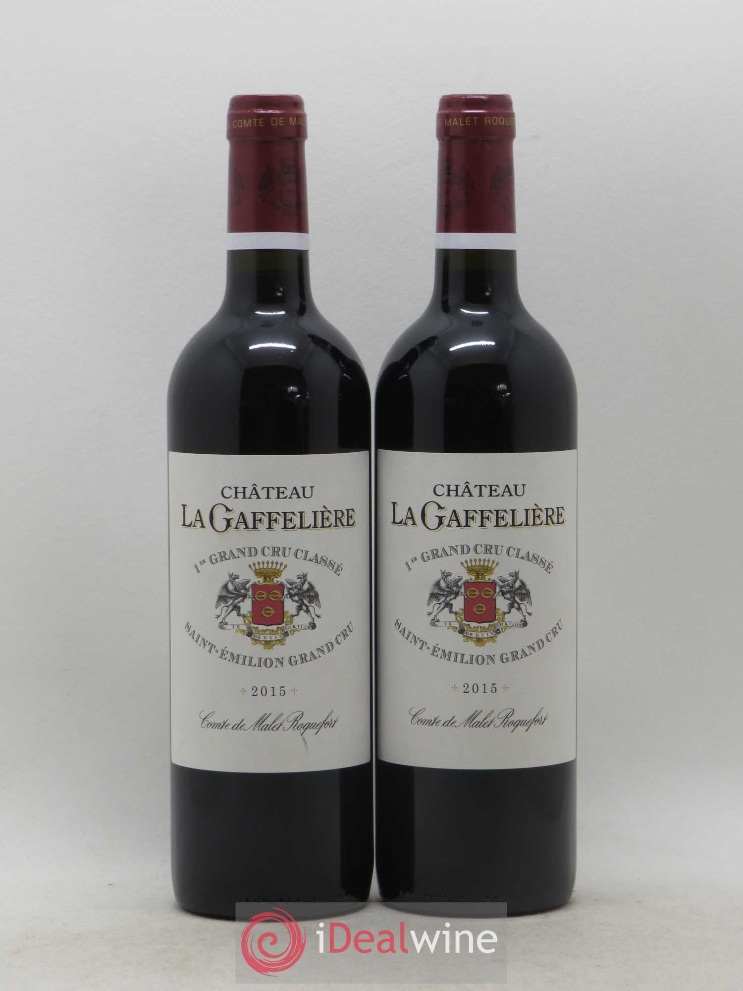 Château la Gaffelière 1er Grand Cru Classé B 2015 - Lot de 2 bouteilles - 0