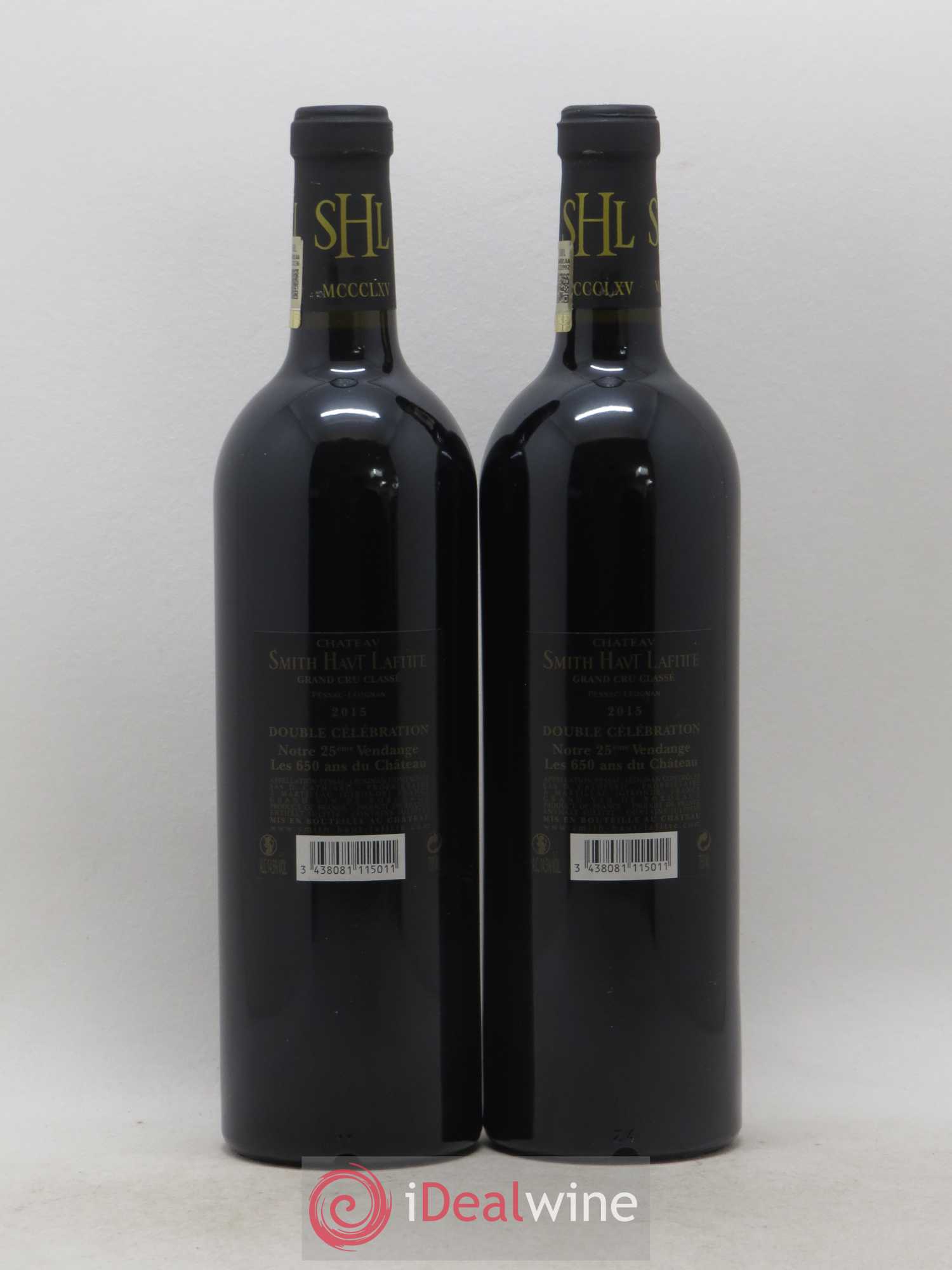 Château Smith Haut Lafitte Cru Classé de Graves 2015 - Lot de 2 bouteilles - 1
