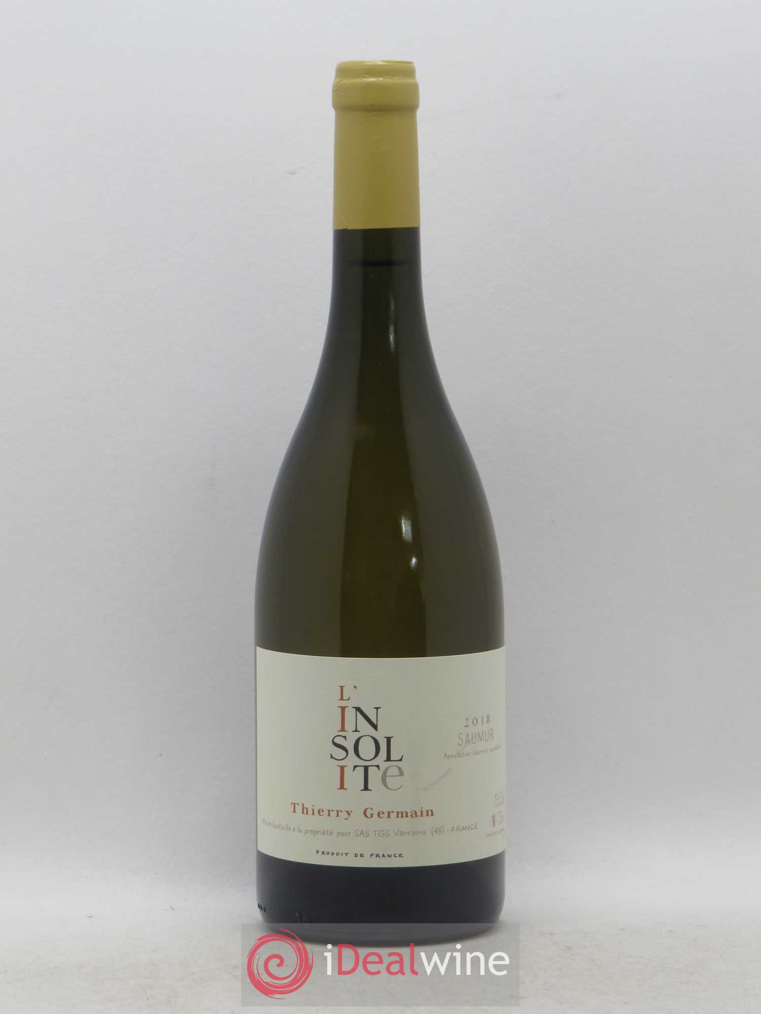 Saumur Insolite Domaine des Roches Neuves - Thierry Germain 2018 - Lot de 1 bouteille - 0