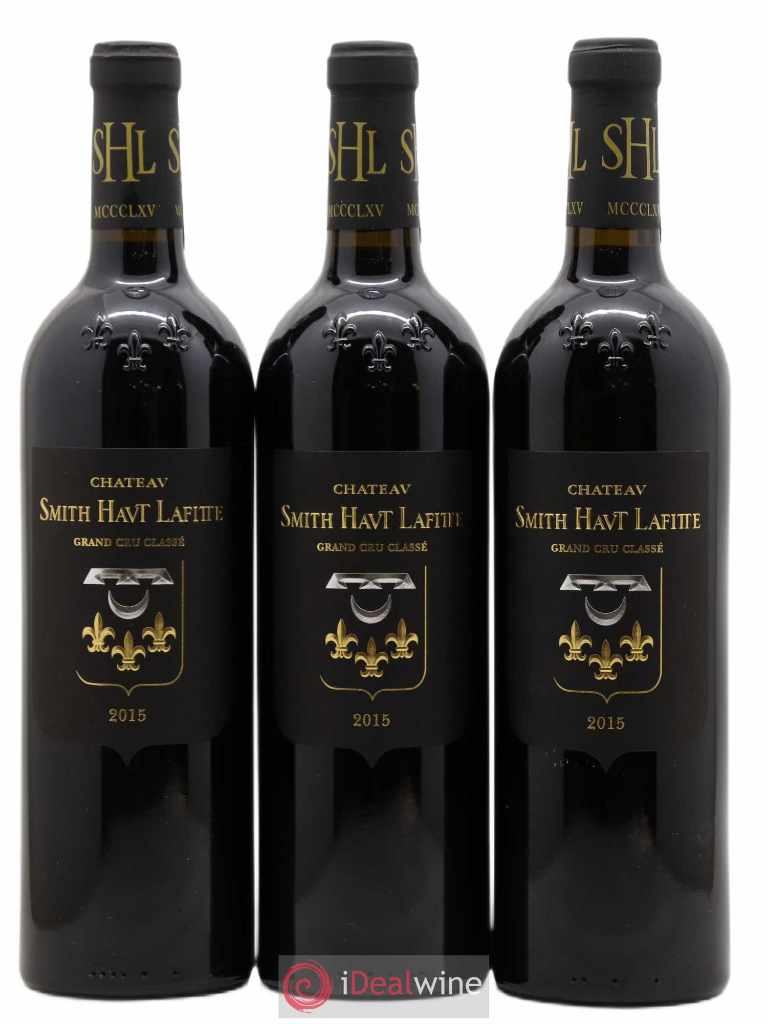 Château Smith Haut Lafitte Cru Classé de Graves (sans prix de réserve) 2015 - Lot de 3 bouteilles - 0
