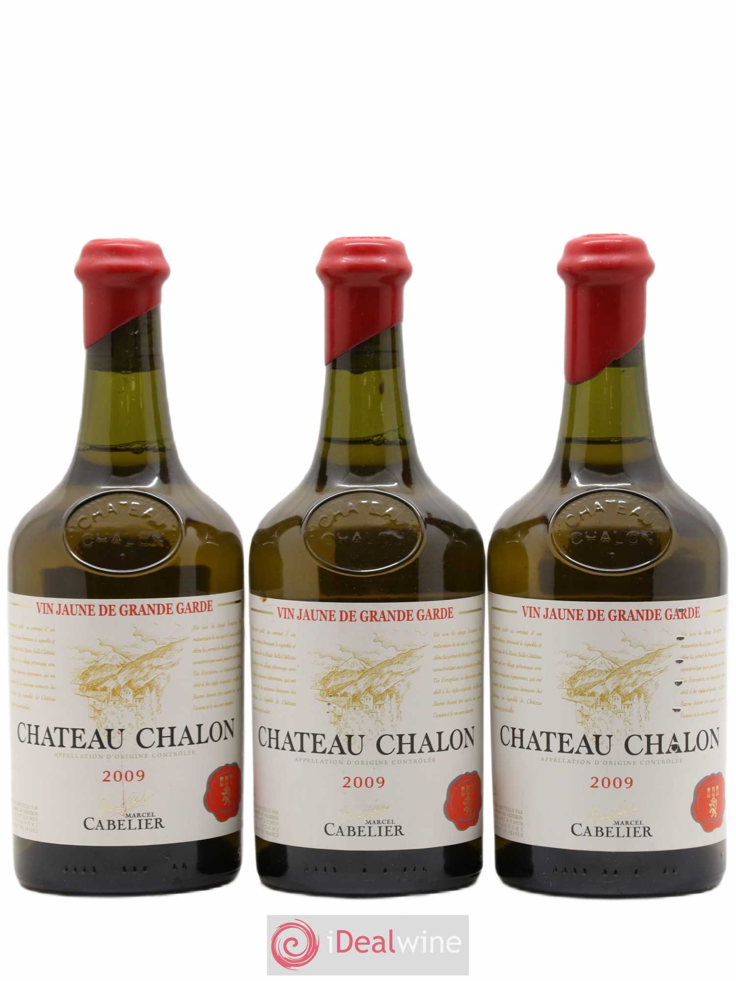 Château-Chalon Marcel Cabellier (sans prix de réserve) 2009 - Posten von 3 Flaschen - 0