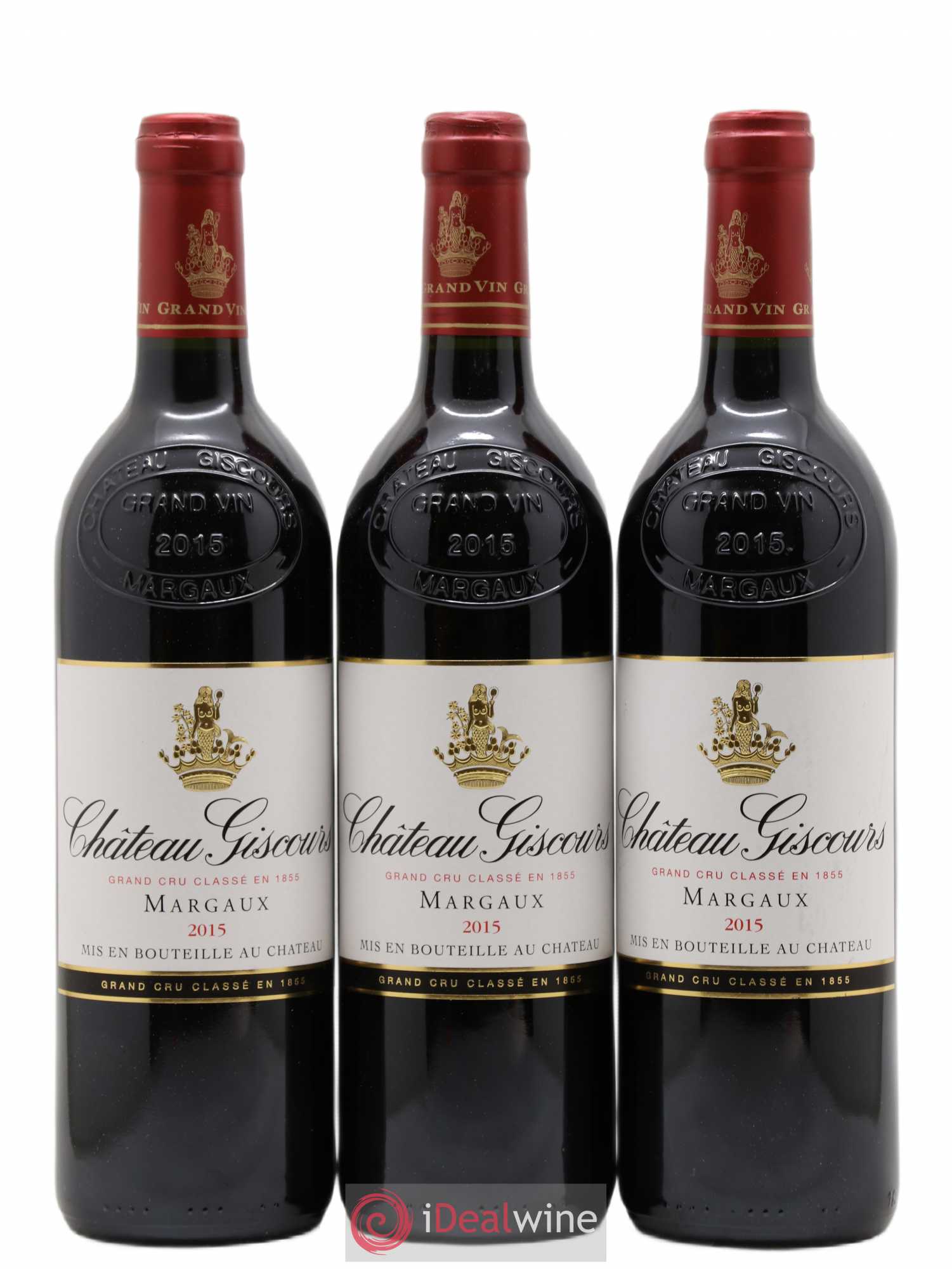 Château Giscours 3ème Grand Cru Classé (sans prix de réserve) 2015 - Lot de 3 bouteilles - 0