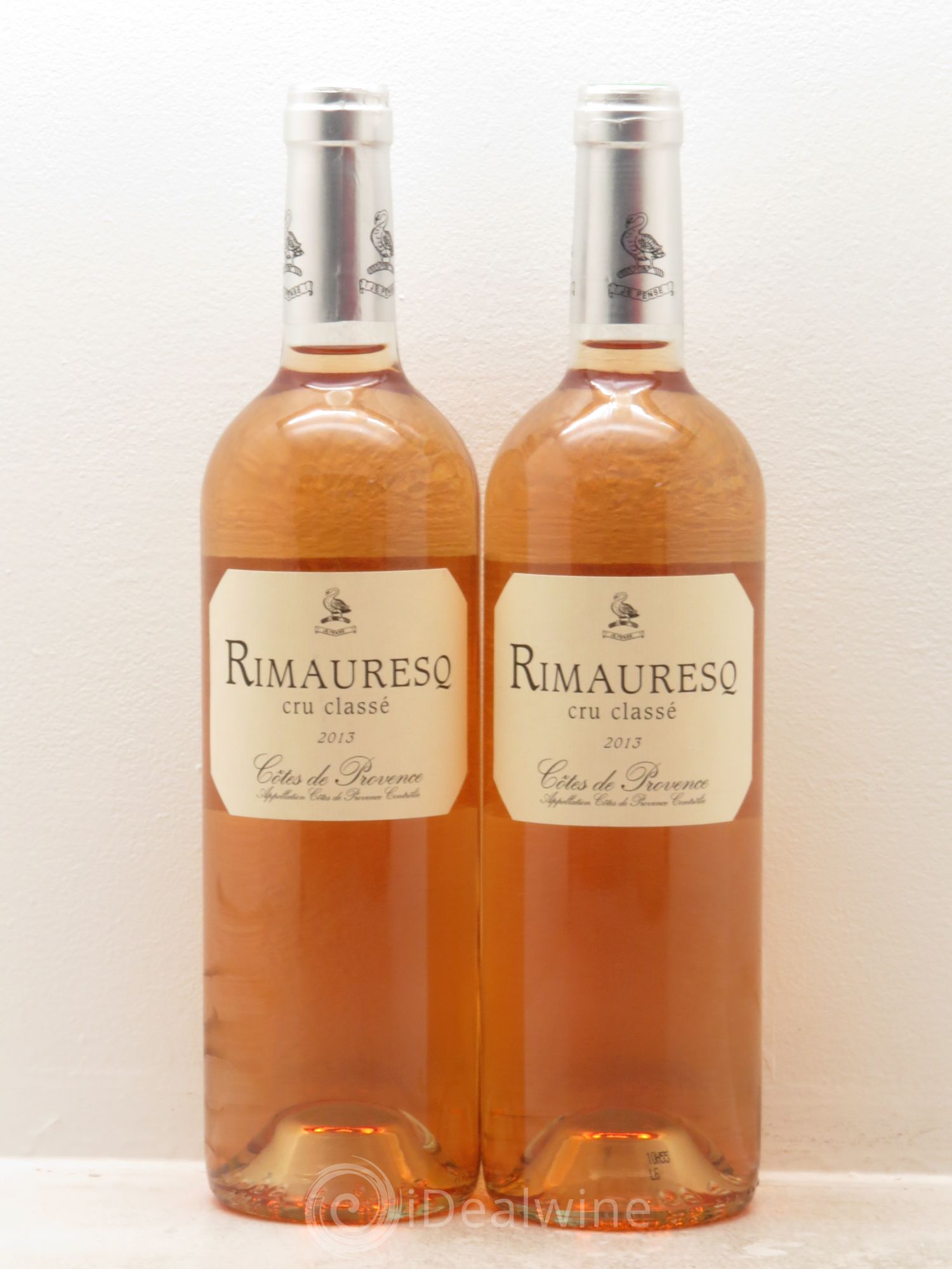 Côtes de Provence Rimauresq Cru Classé (senza prezzo di riserva) 2013 - Lotto di 2 bottiglie - 0