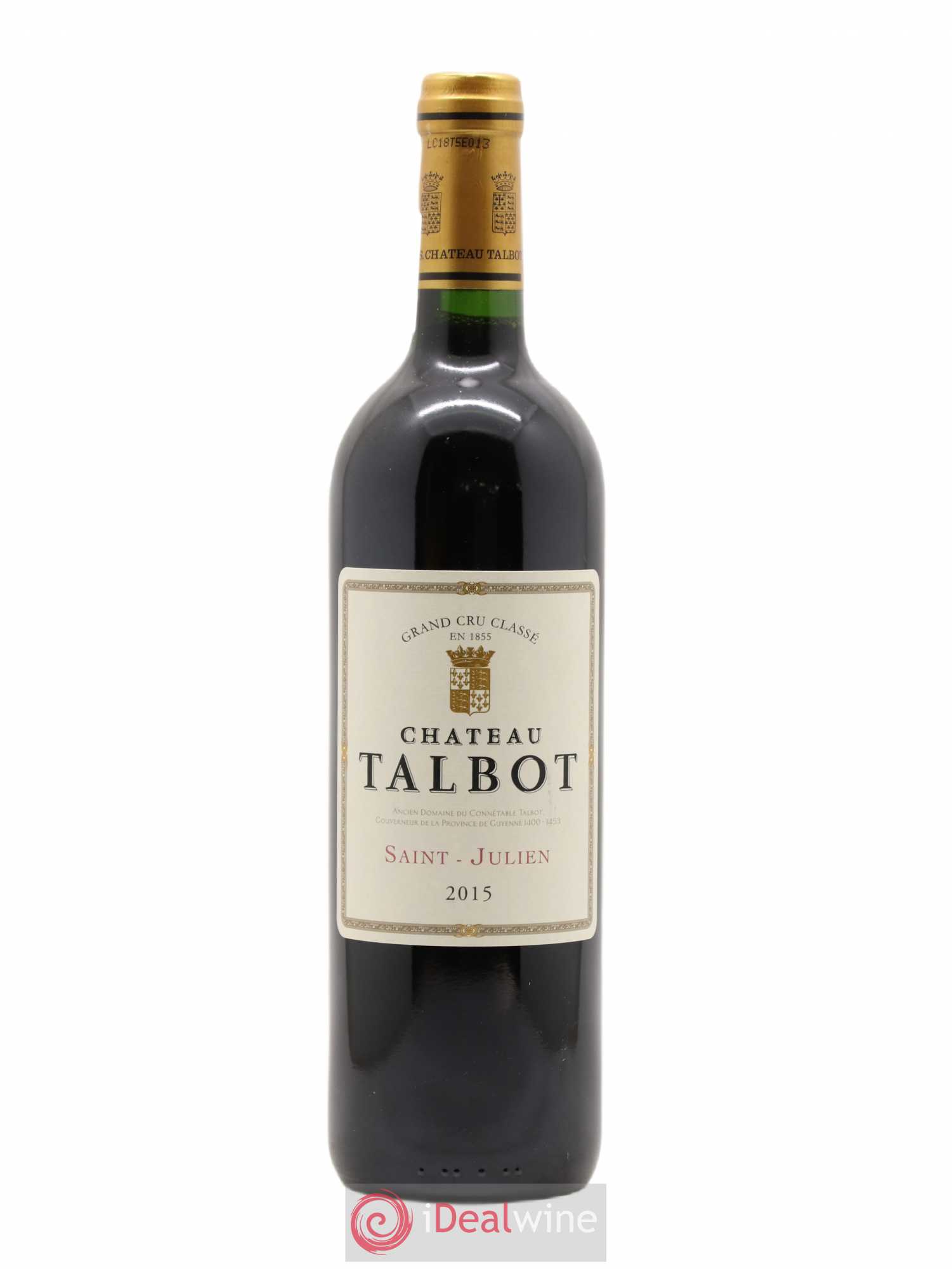 Château Talbot 4ème Grand Cru Classé (sans prix de réserve) 2015 - Lot de 1 bouteille - 0