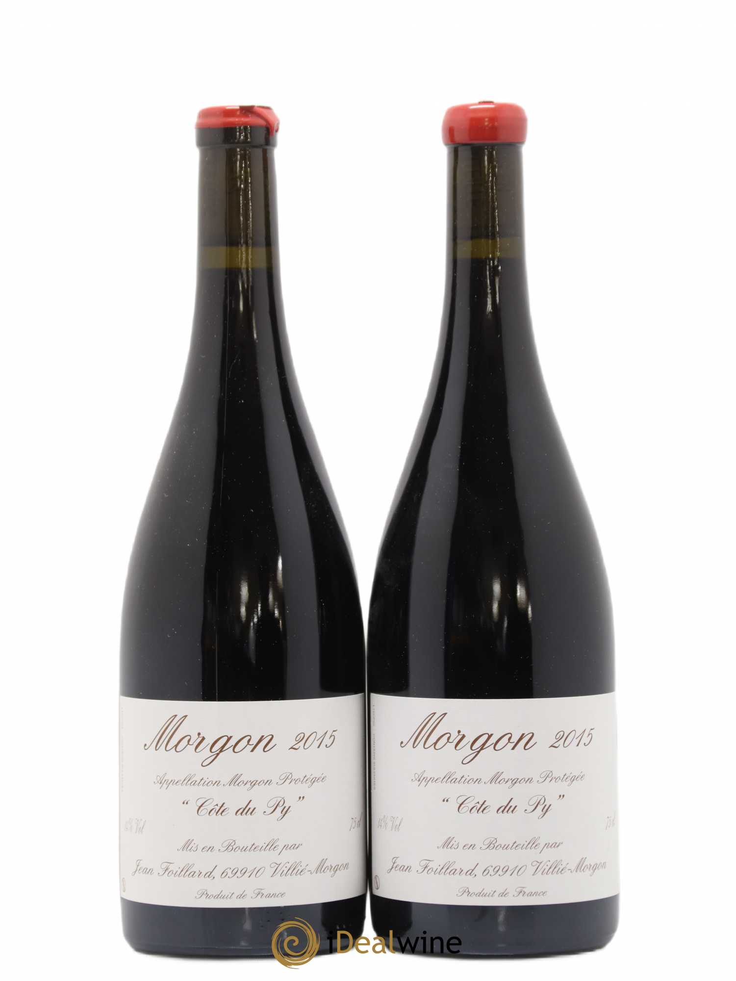 Morgon Côte du Py Jean Foillard 2015 - Lot de 2 bouteilles - 0