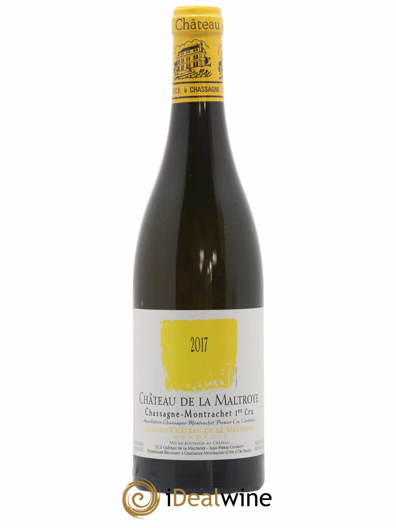 Chassagne-Montrachet 1er Cru Clos du Château de la Maltroye Monopole Château de la Maltroye 2017 - Lot of 1 bottle - 0