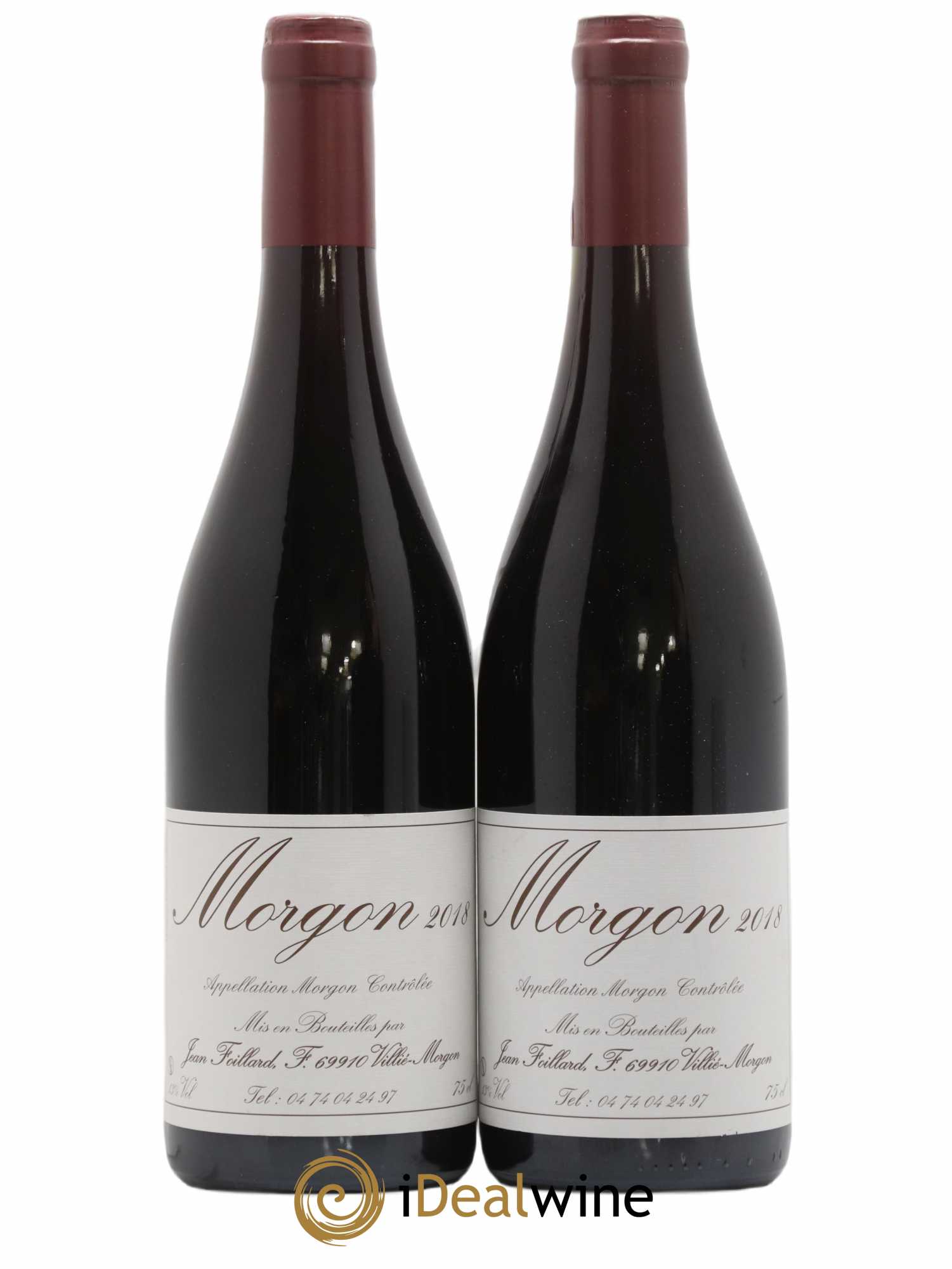 Morgon Jean Foillard 2018 - Lot de 2 bouteilles - 0