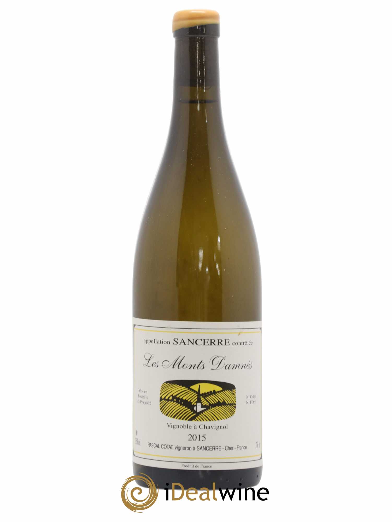 Sancerre Les Monts Damnés Pascal Cotat 2015 - Lot de 1 bouteille - 0