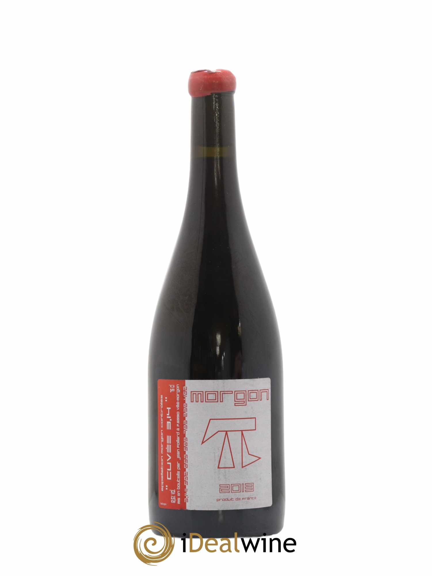 Morgon 3.14 Jean Foillard 2013 - Lot de 1 bouteille - 0