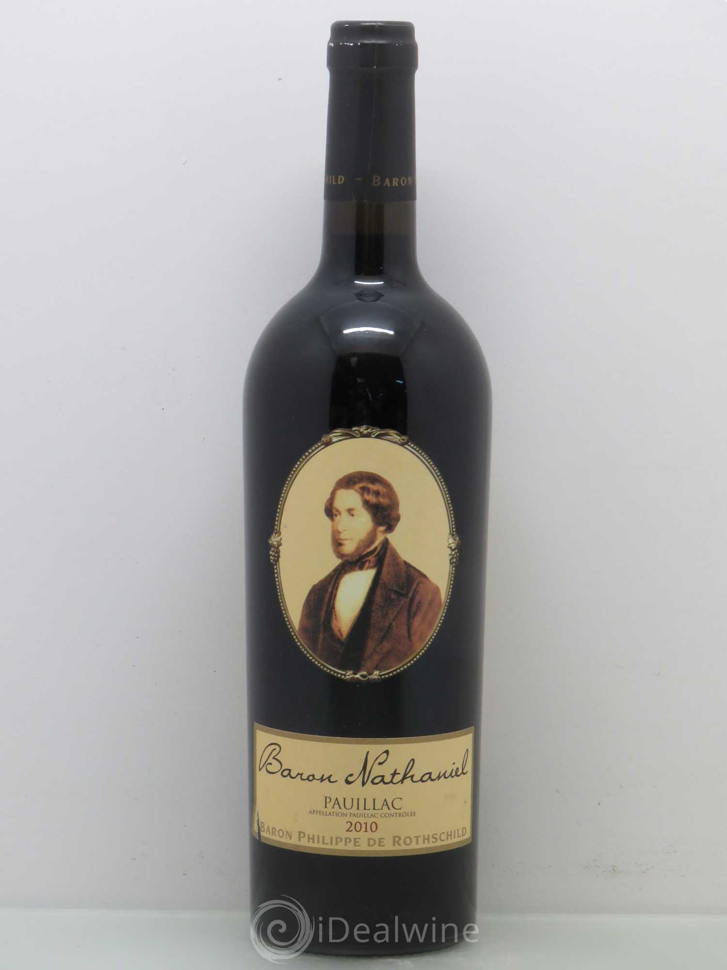 Bordeaux Baron Nathaniel De Rothschild Pauillac 2010 - Lot de 1 bouteille - 0