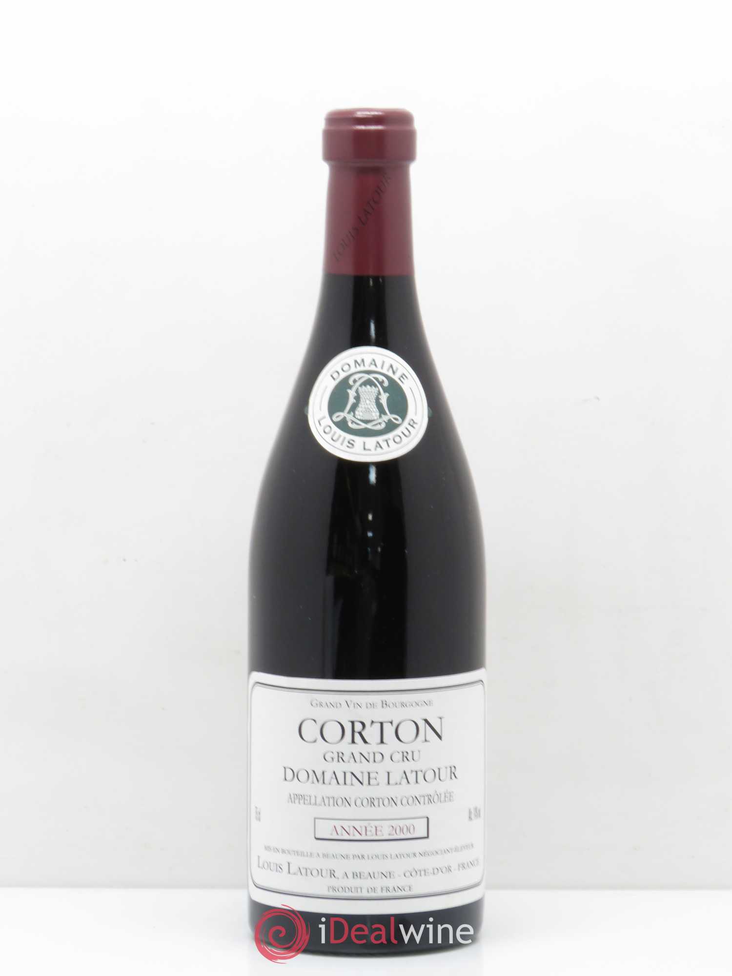 Corton Grand Cru Louis Latour 2000 - Lot de 1 bouteille - 0