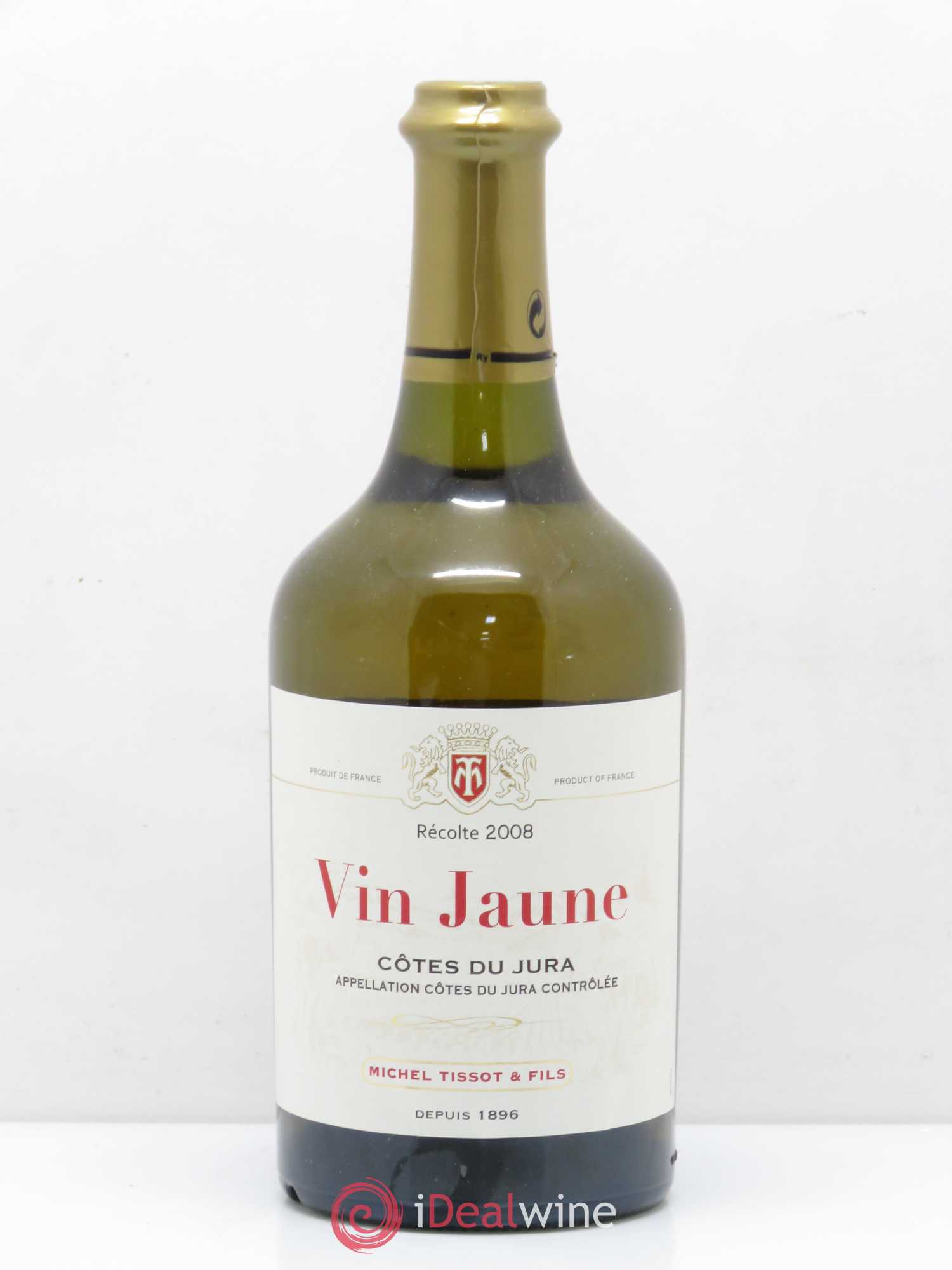 Côtes du Jura Vin Jaune Michel Tissot & Fils (sans prix de réserve) 2008 - Posten von 1 Flasche - 0