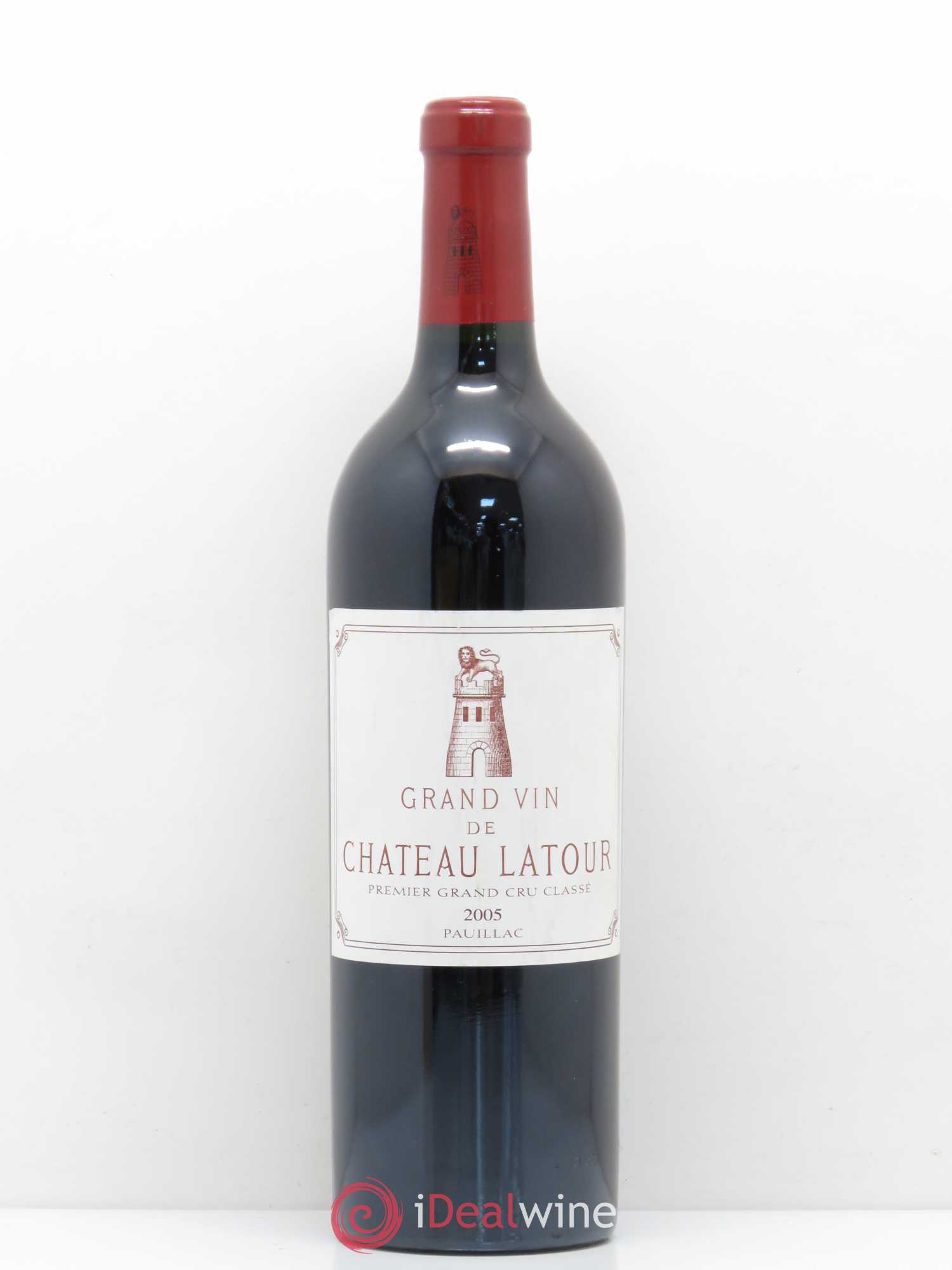 Château Latour 1er Grand Cru Classé 2005 - Lot de 1 bouteille - 0