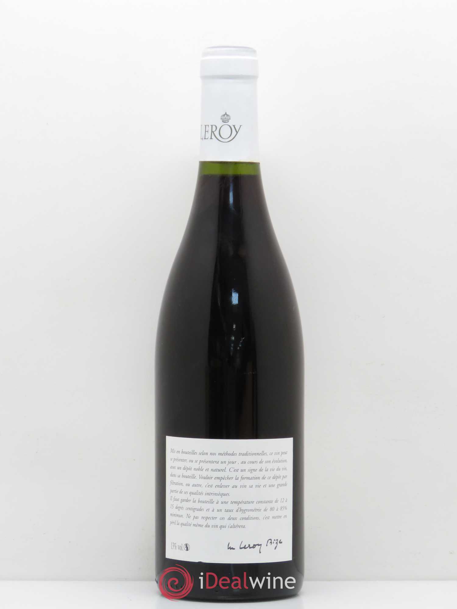 Gevrey-Chambertin Leroy SA 2013 - Lot de 1 bouteille - 1