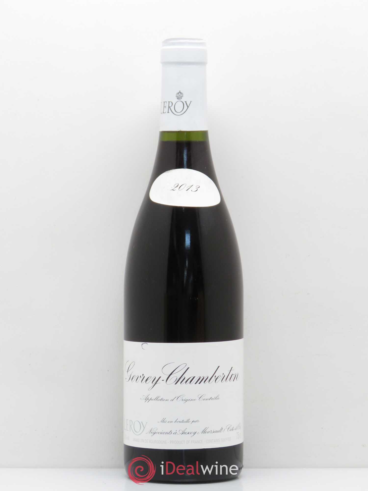 Gevrey-Chambertin Leroy SA 2013 - Lot de 1 bouteille - 0