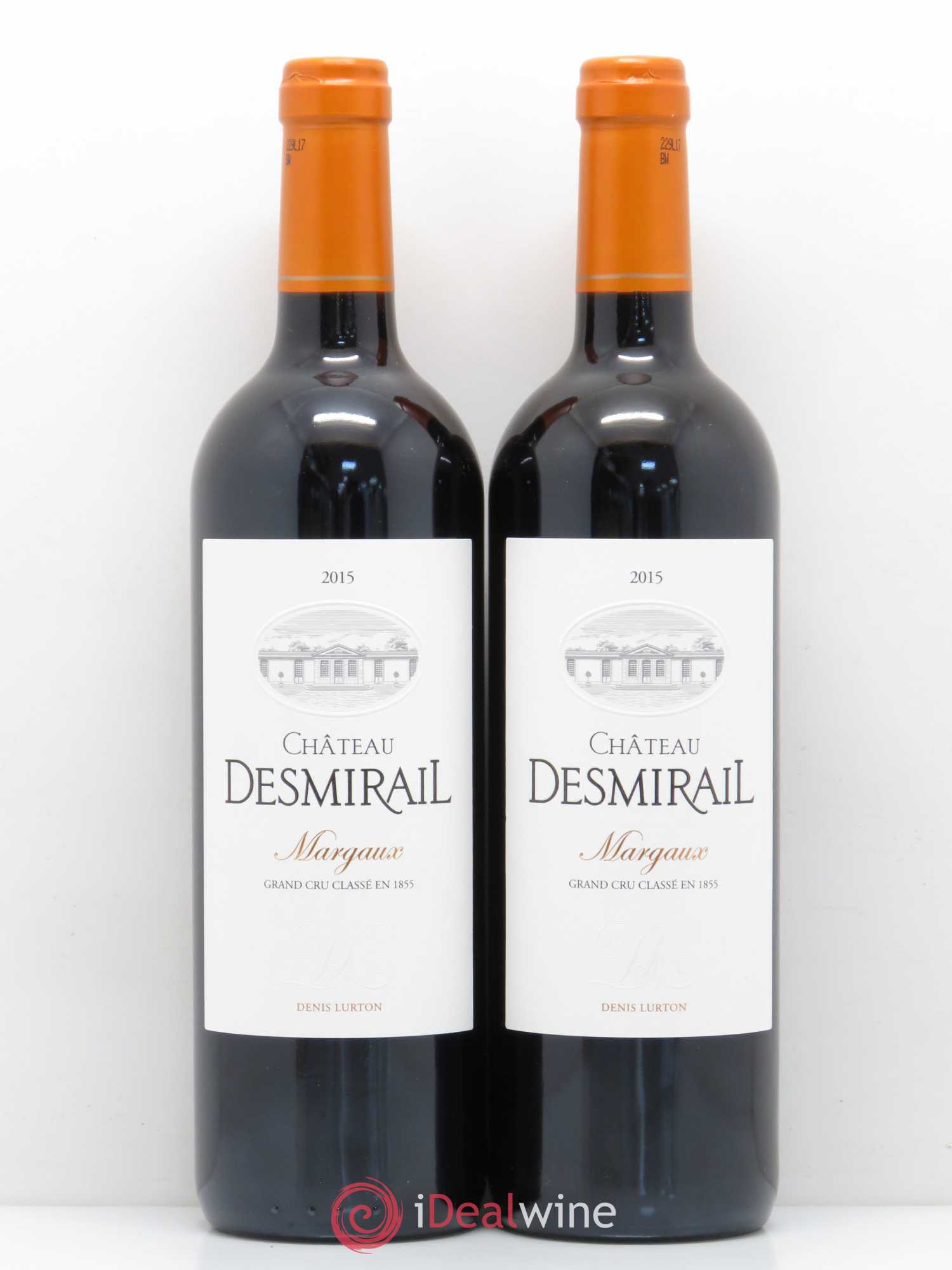 Château Desmirail 3ème Grand Cru Classé 2015 - Lot de 2 bouteilles - 0
