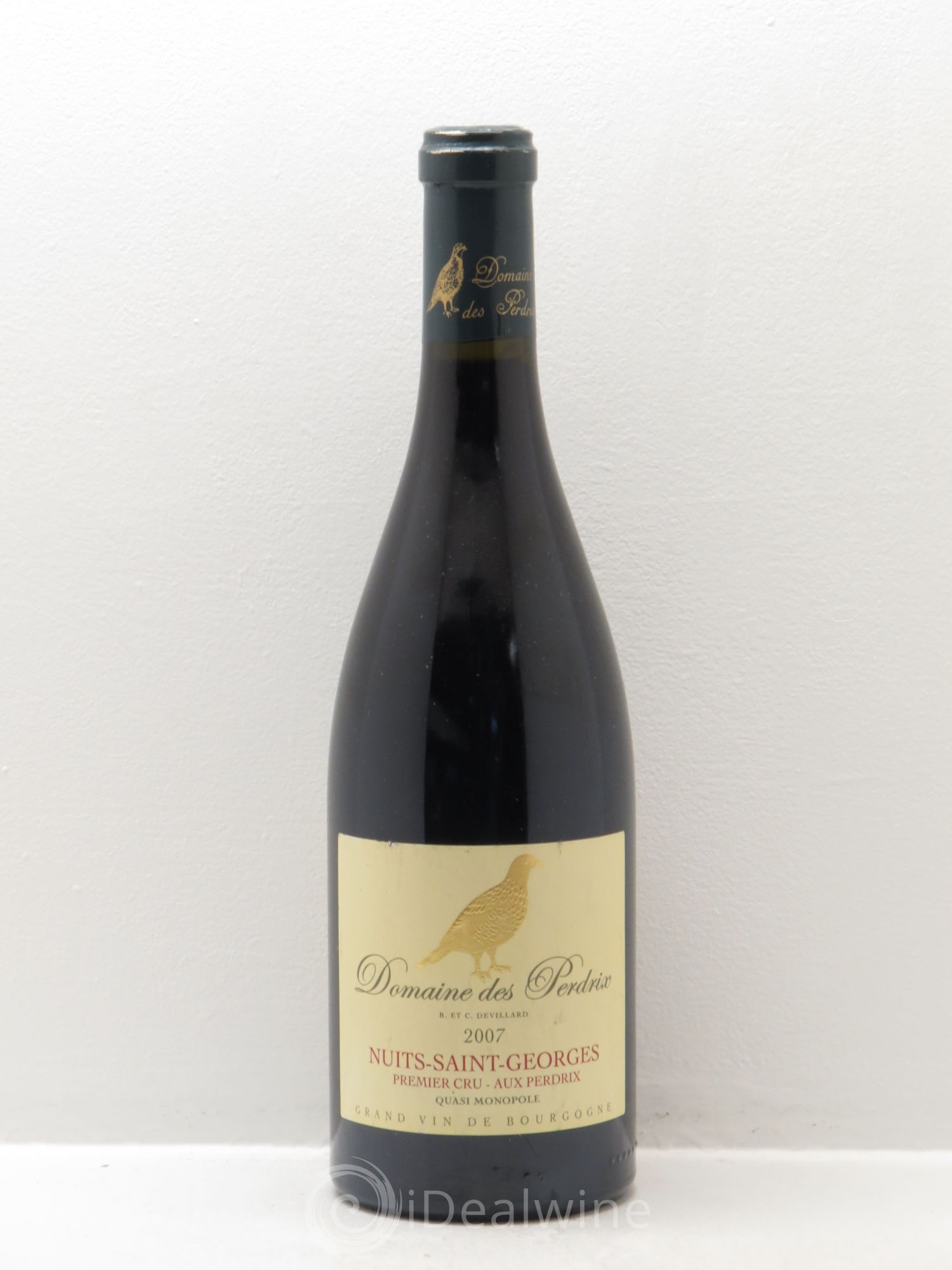 Nuits-Saint-Georges 1er Cru Aux Perdrix Perdrix (Domaine des) 2007 - Lot de 1 bouteille - 0