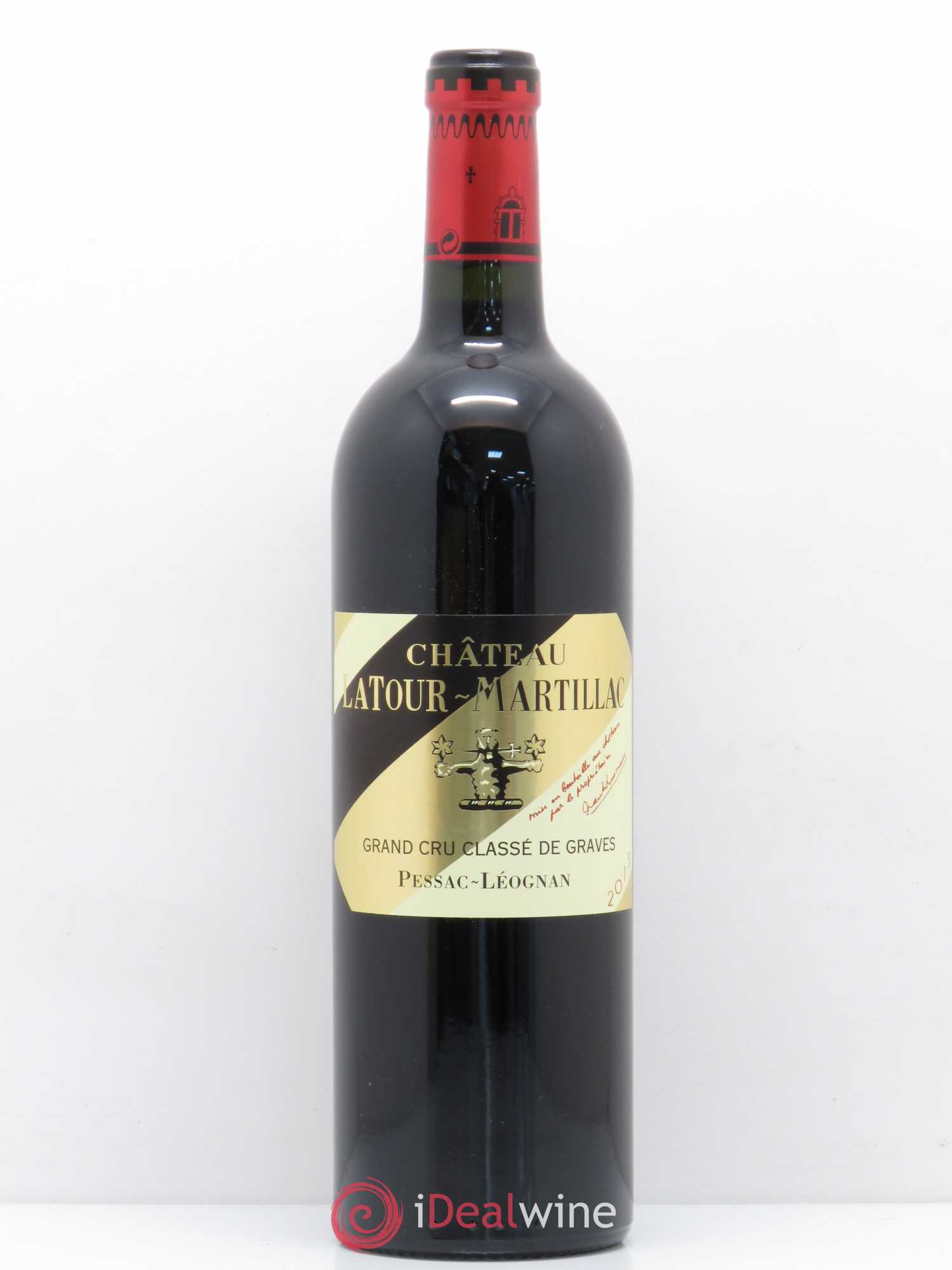 Château Latour-Martillac Cru Classé de Graves 2015 - Lot de 1 bouteille - 0