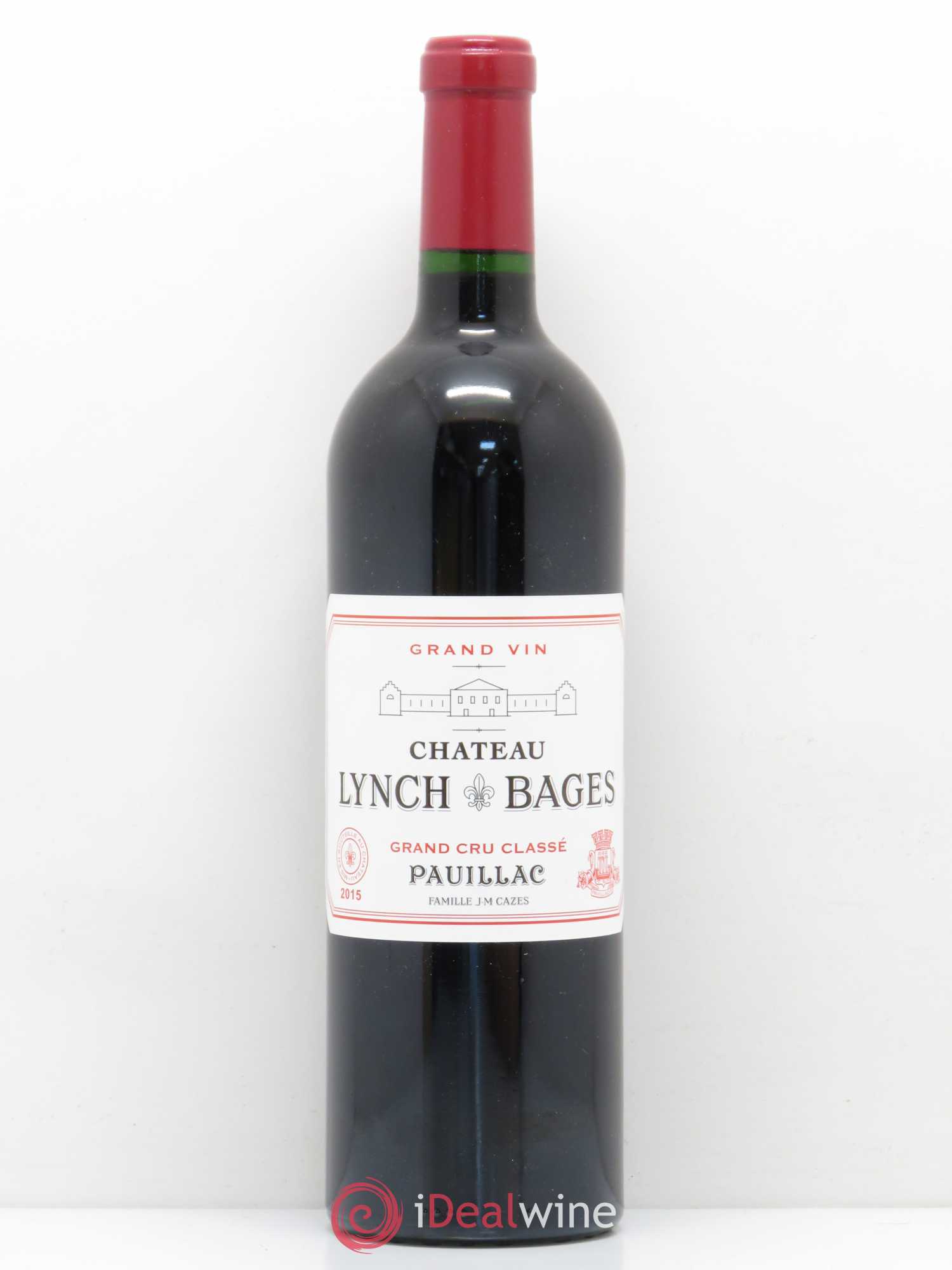 Château Lynch Bages 5ème Grand Cru Classé 2015 - Lot de 1 bouteille - 0