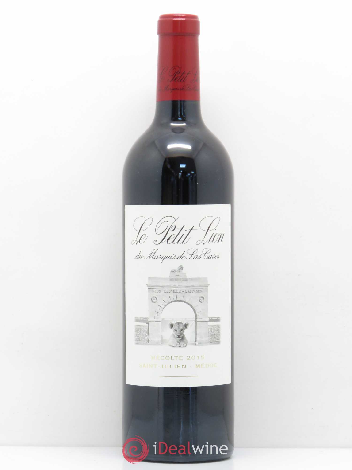 Le Petit Lion du Marquis de Las Cases Second Vin 2015 - Lot de 1 bouteille - 0