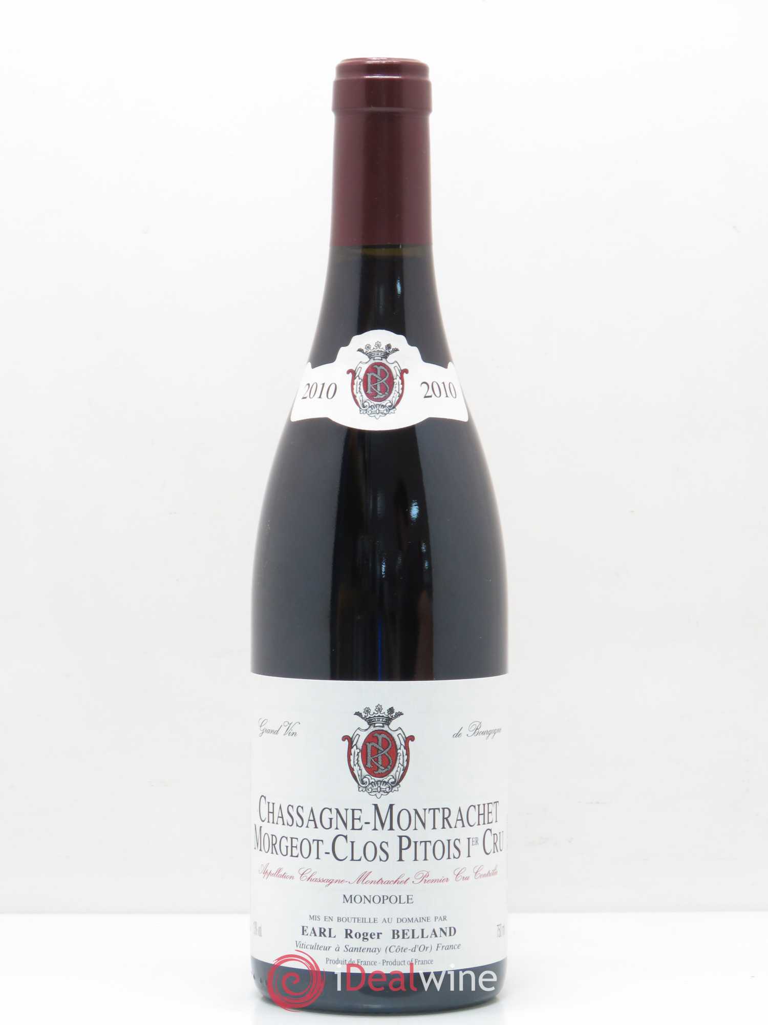 Chassagne-Montrachet 1er Cru 2010 - Posten von 1 Flasche - 0