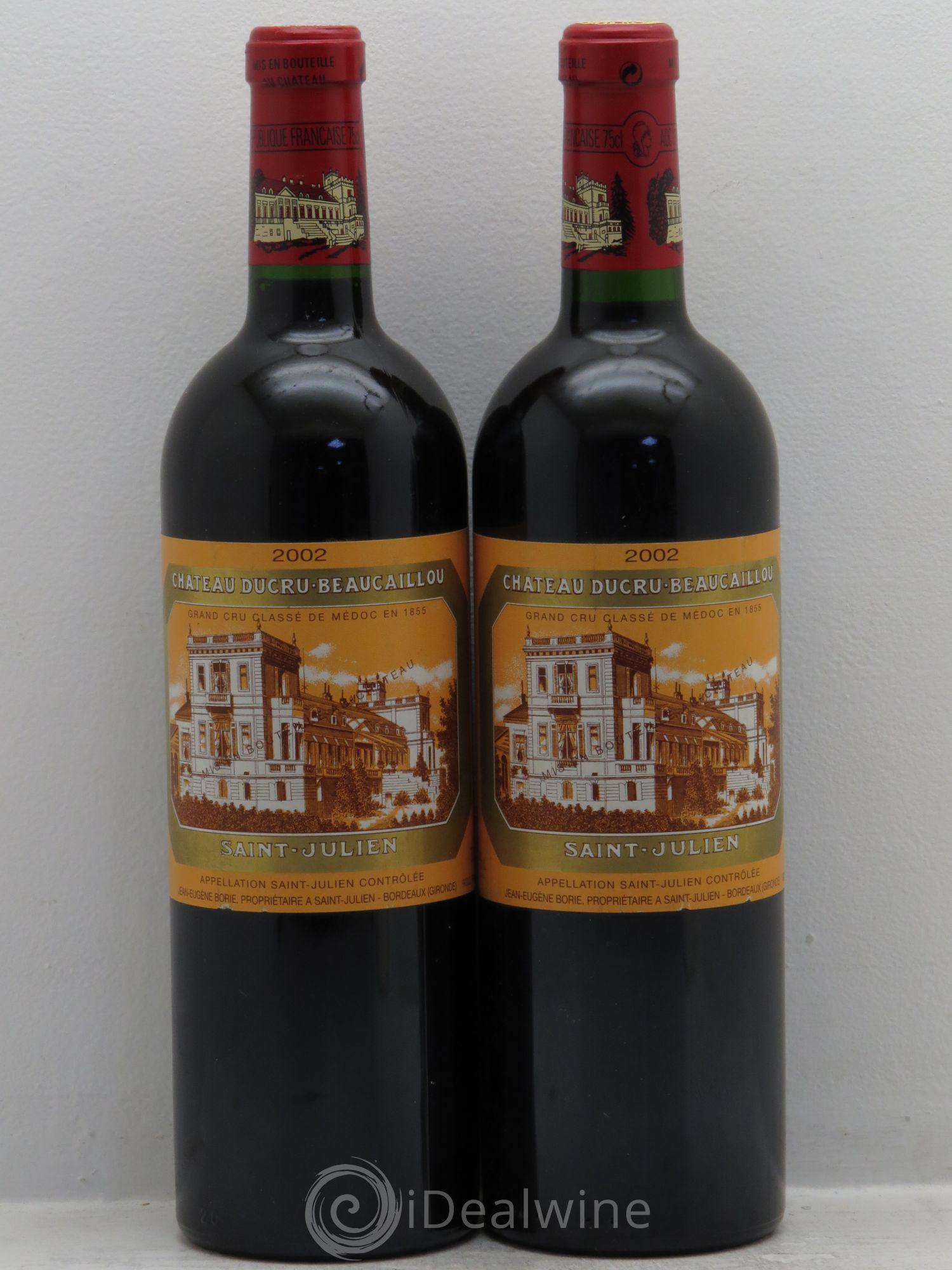 Château Ducru Beaucaillou 2ème Grand Cru Classé 2002 - Lot de 2 bouteilles - 0