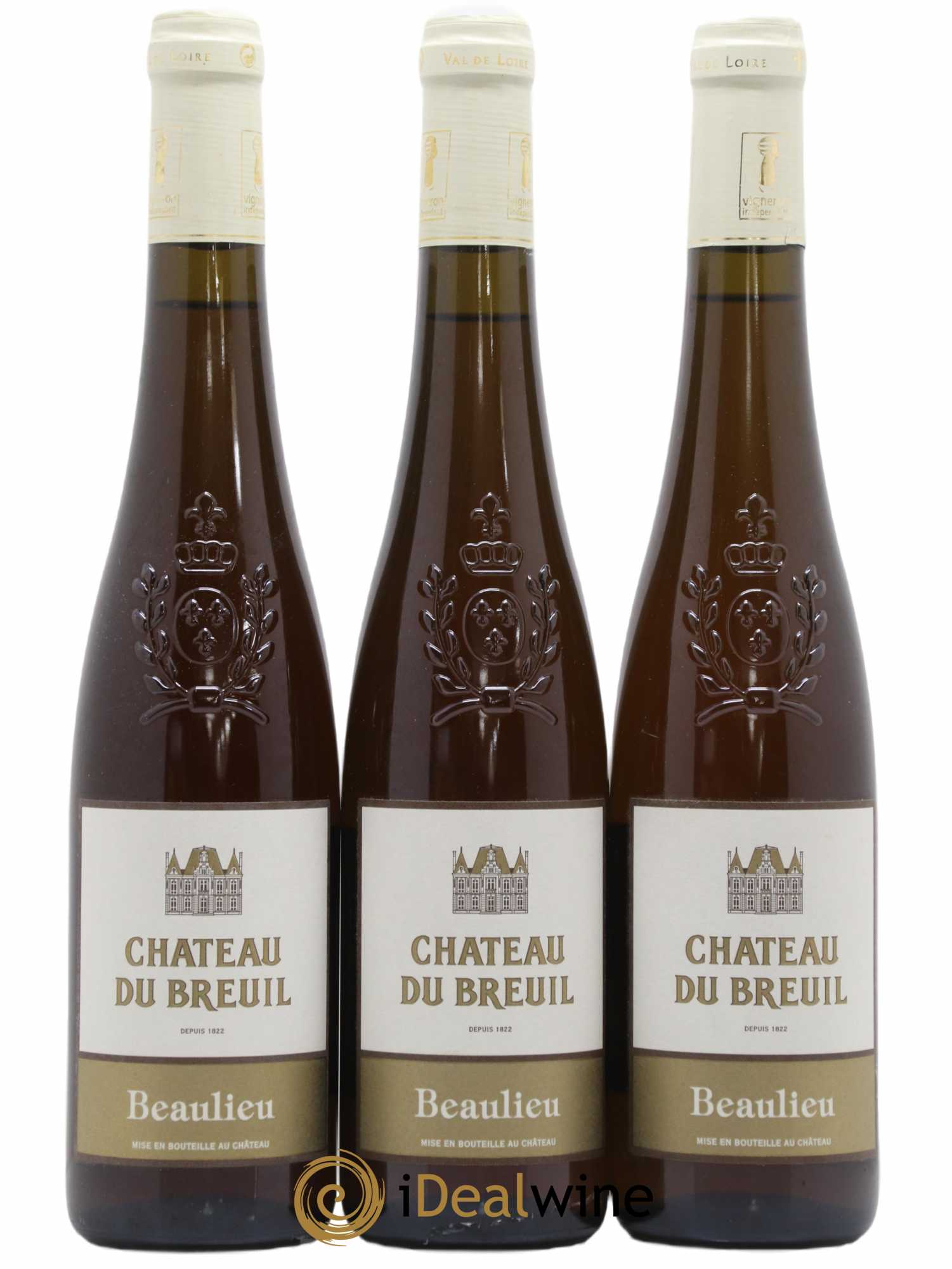 Coteaux du Layon Château du Breuil Beaulieu 50CL 2010 - Lotto di 3 bottiglie - 0