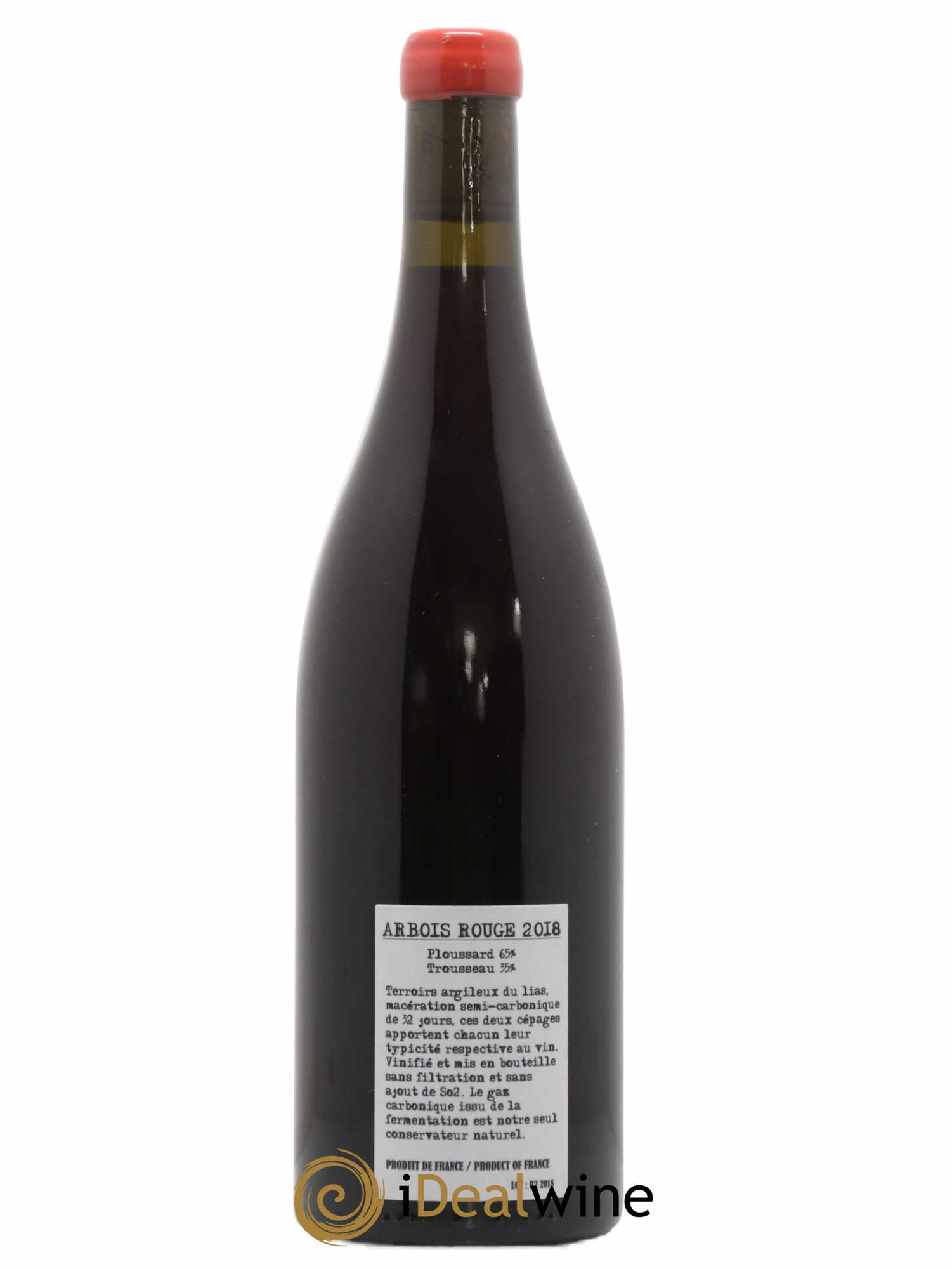 Arbois Ploussard Trousseau Adeline Houillon & Renaud Bruyère 2018 - Lotto di 1 bottiglia - 1