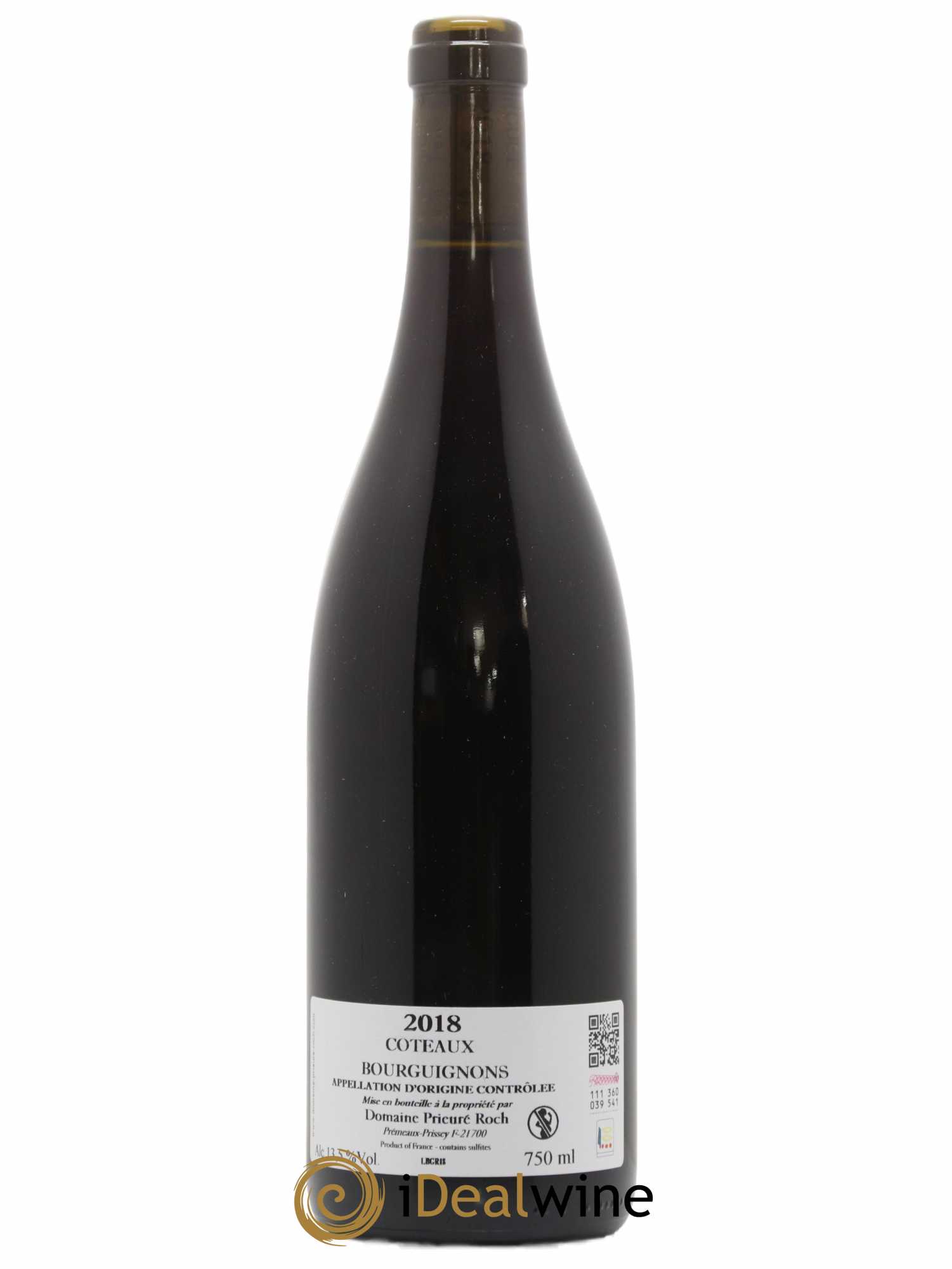Coteaux Bourguignons Prieuré Roch 2018 - Lot de 1 bouteille - 1