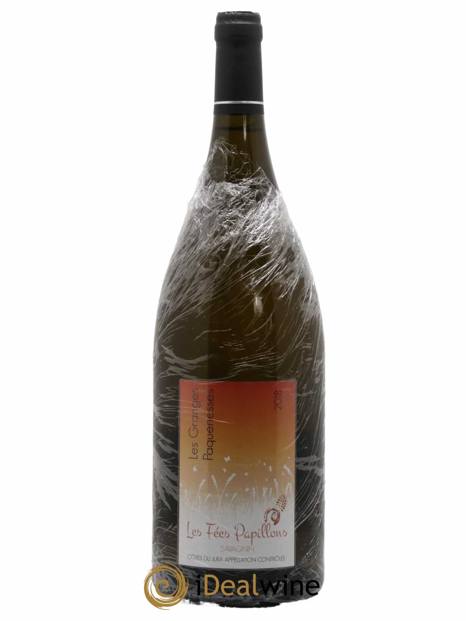 Côtes du Jura Savagnin Les Fées Papillon Les Granges Paquenesses 2018 - Lot de 1 magnum - 0