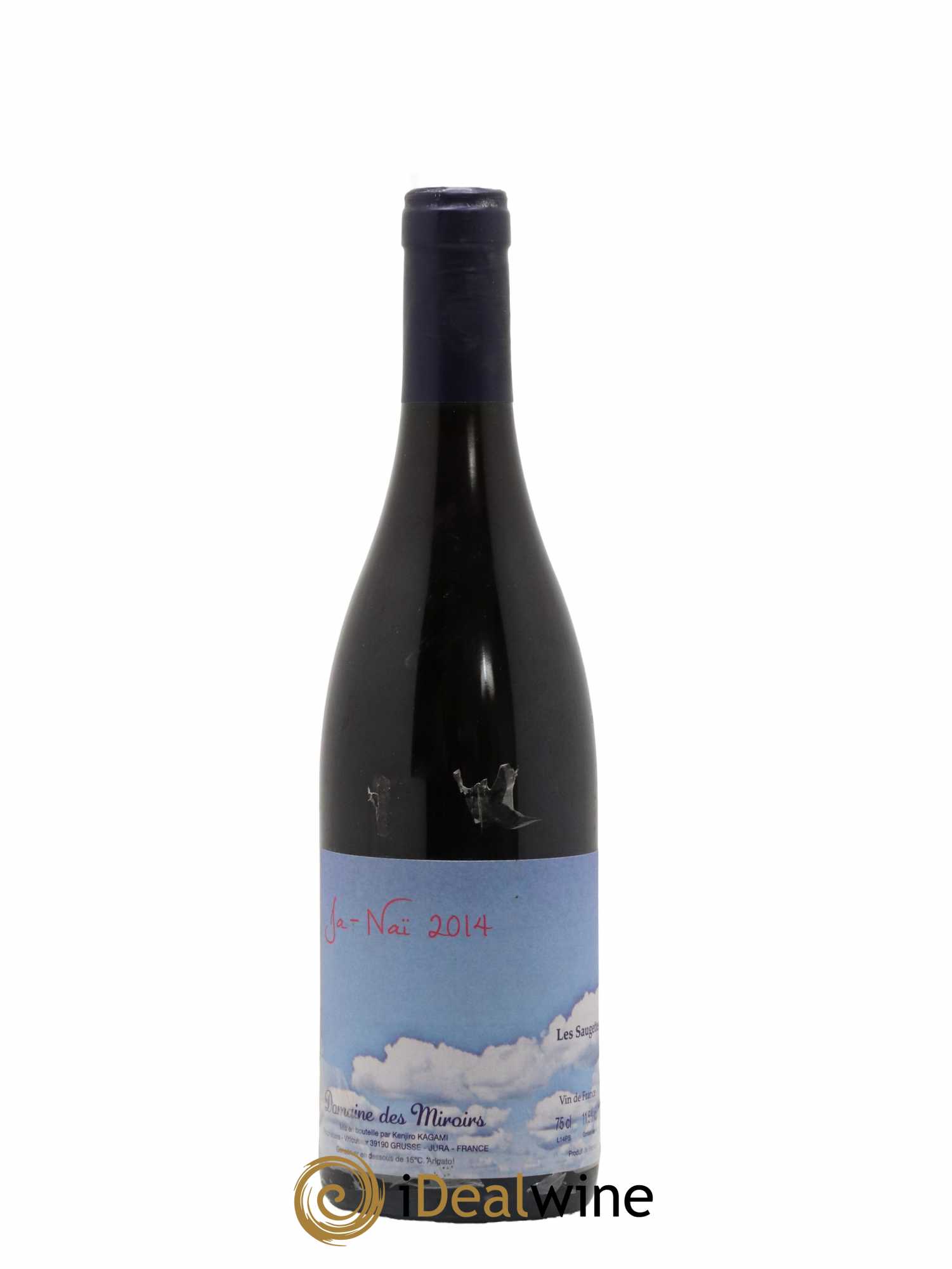 Vin de France Ja Nai Les Saugettes Kenjiro Kagami - Domaine des Miroirs 2014 - Lot de 1 bouteille - 0