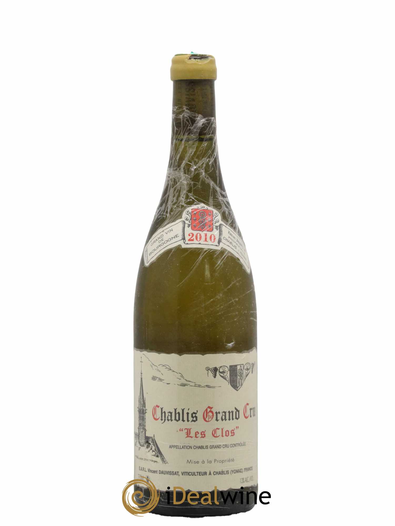 Chablis Grand Cru Les Clos Vincent Dauvissat (Domaine) 2010 - Lot of 1 bottle - 0