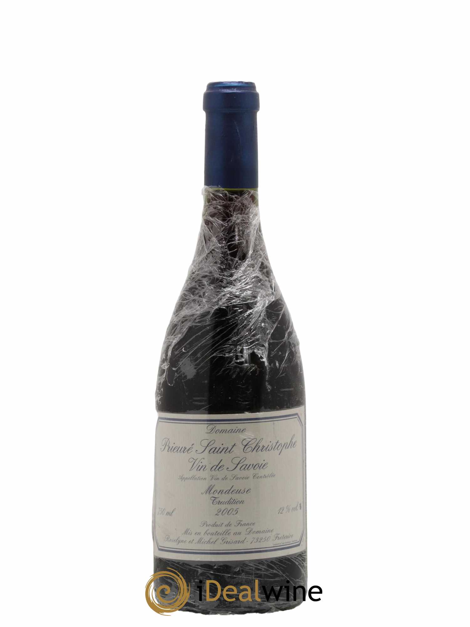 Vin des Allobroges Mondeuse Tradition Prieuré Saint Christophe (Domaine) 2005 - Lot de 1 bouteille - 0