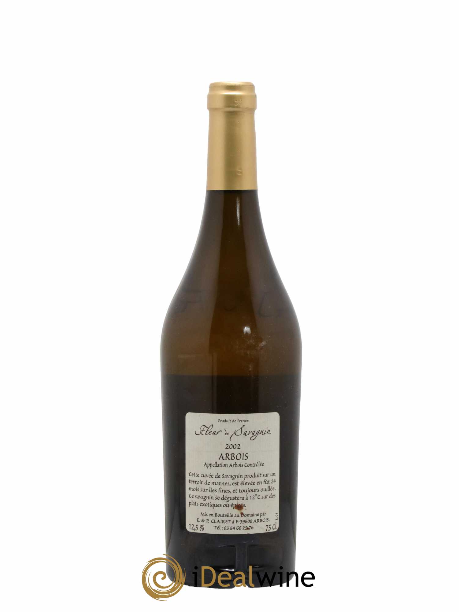 Arbois Fleur De Savagnin Domaine de la Tournelle 2002 - Lot de 1 bouteille - 1