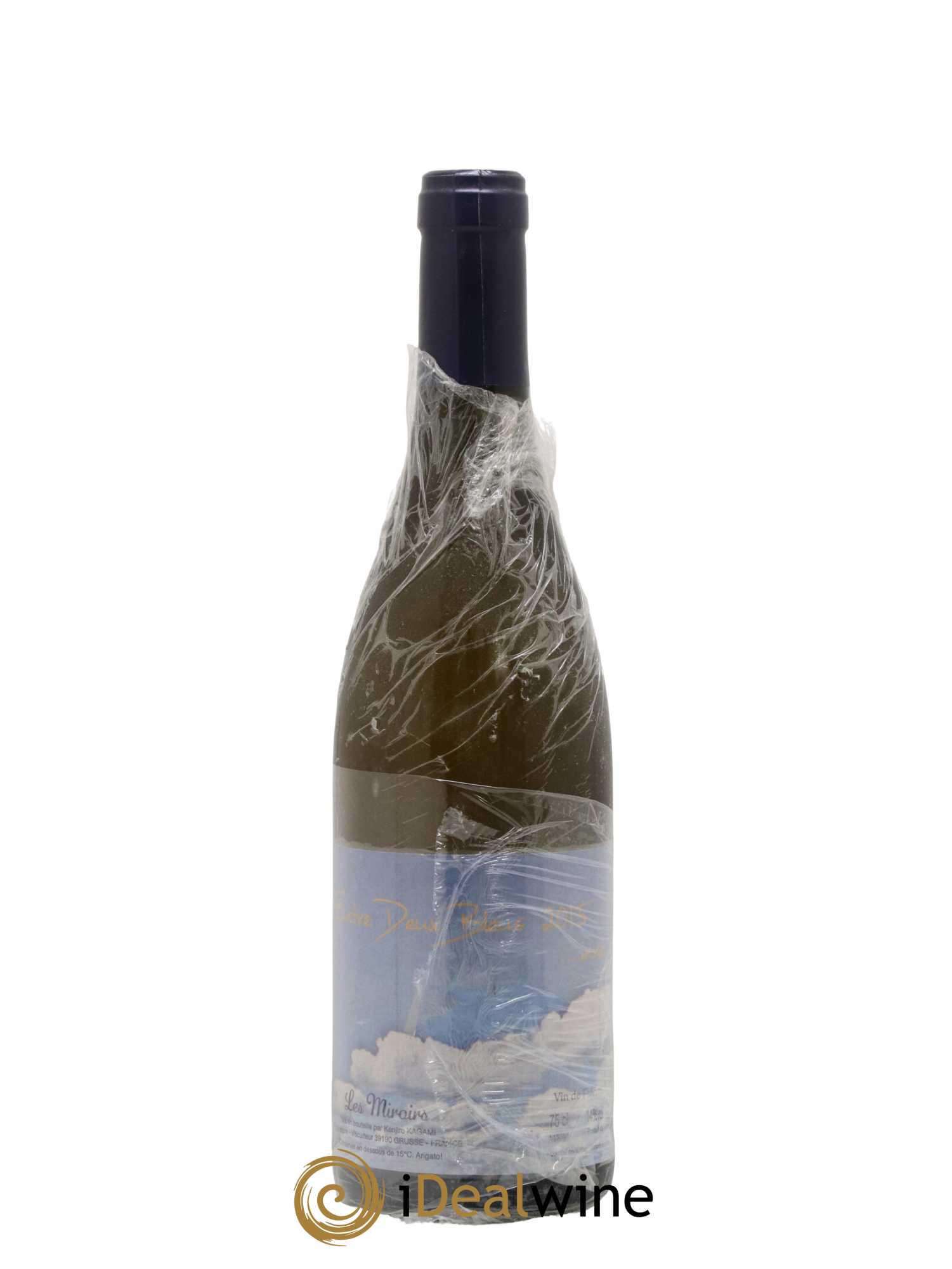 Côtes du Jura Entre Deux Bleus...inné Les Saugettes Kenjiro Kagami - Domaine des Miroirs 2015 - Lot de 1 bouteille - 0
