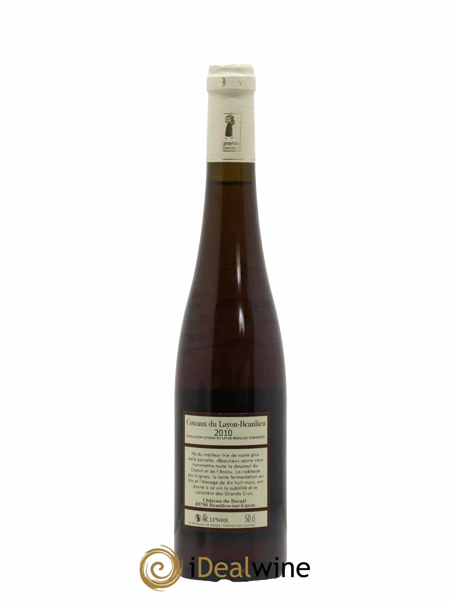 Coteaux du Layon Beaulieu Château du Breuil 2010 - Lot of 1 bottle - 1