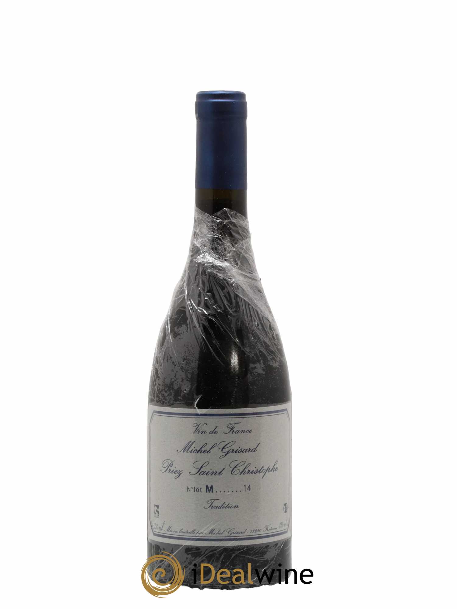 Vin de France Priez Saint Christophe Michel Grisard 2014 - Lot de 1 bouteille - 0