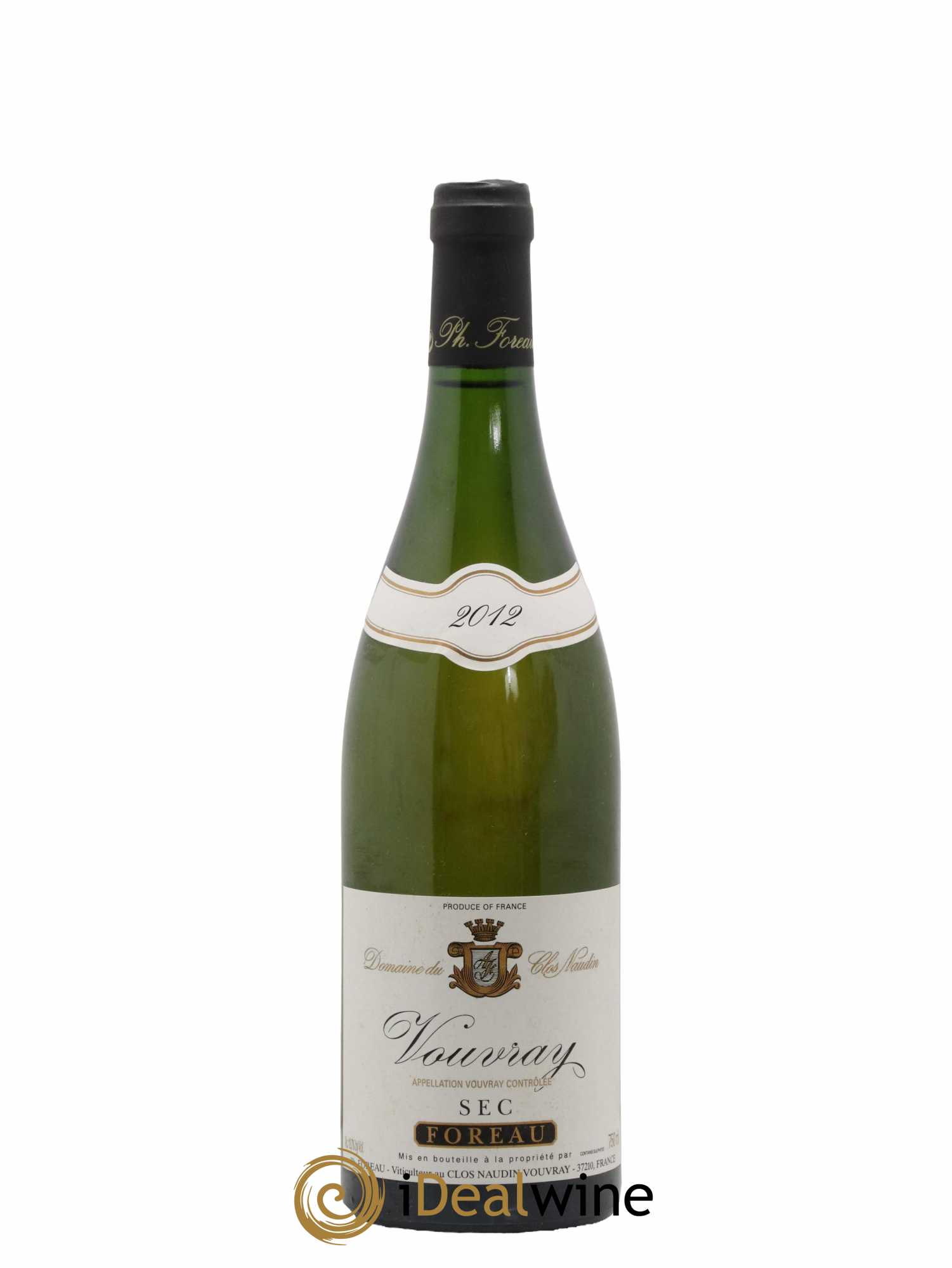Vouvray Sec Clos Naudin - Philippe Foreau 2012 - Lot de 1 bouteille - 0