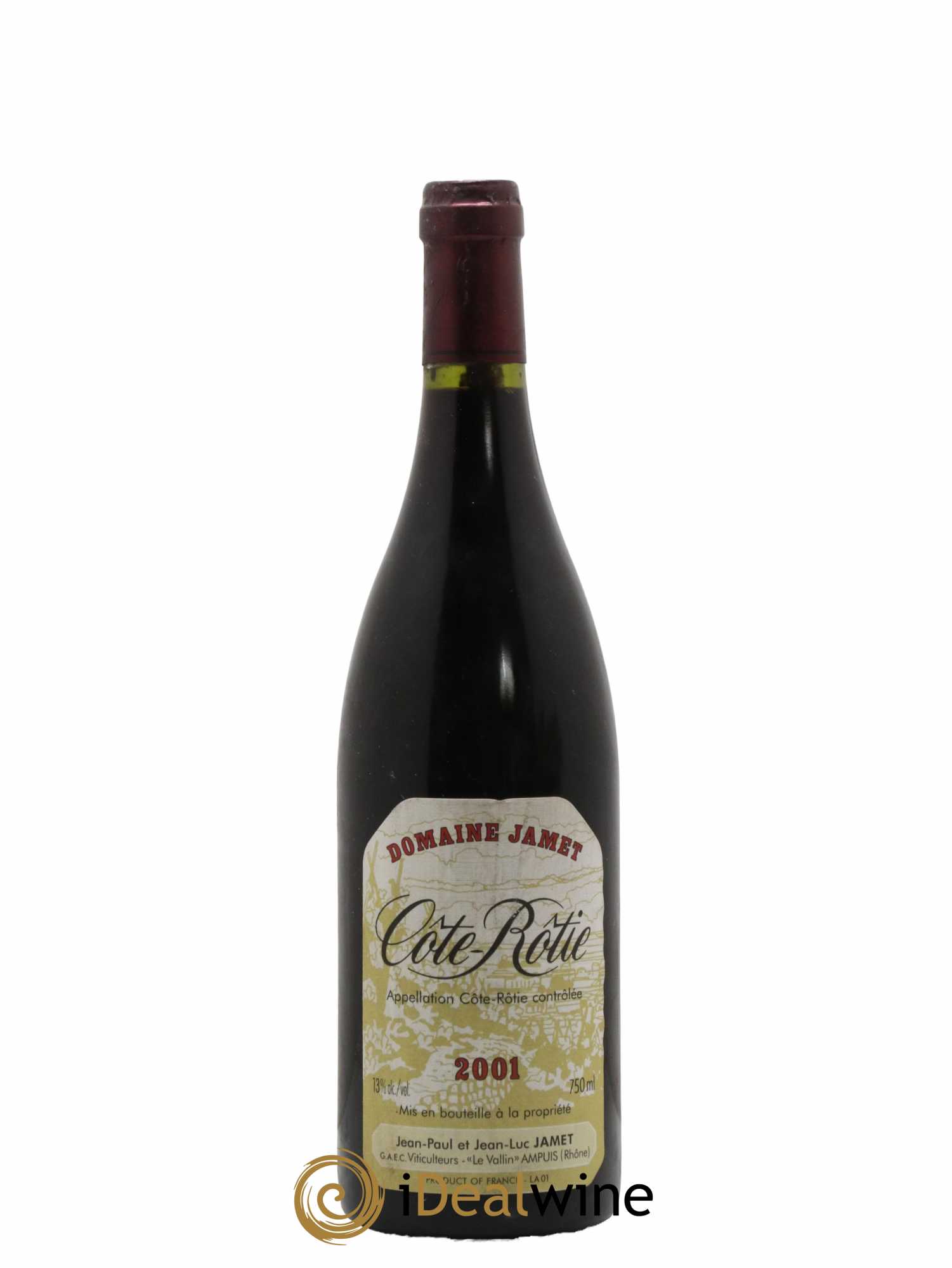 Côte-Rôtie Jamet (Domaine) 2001 - Lot de 1 bouteille - 0