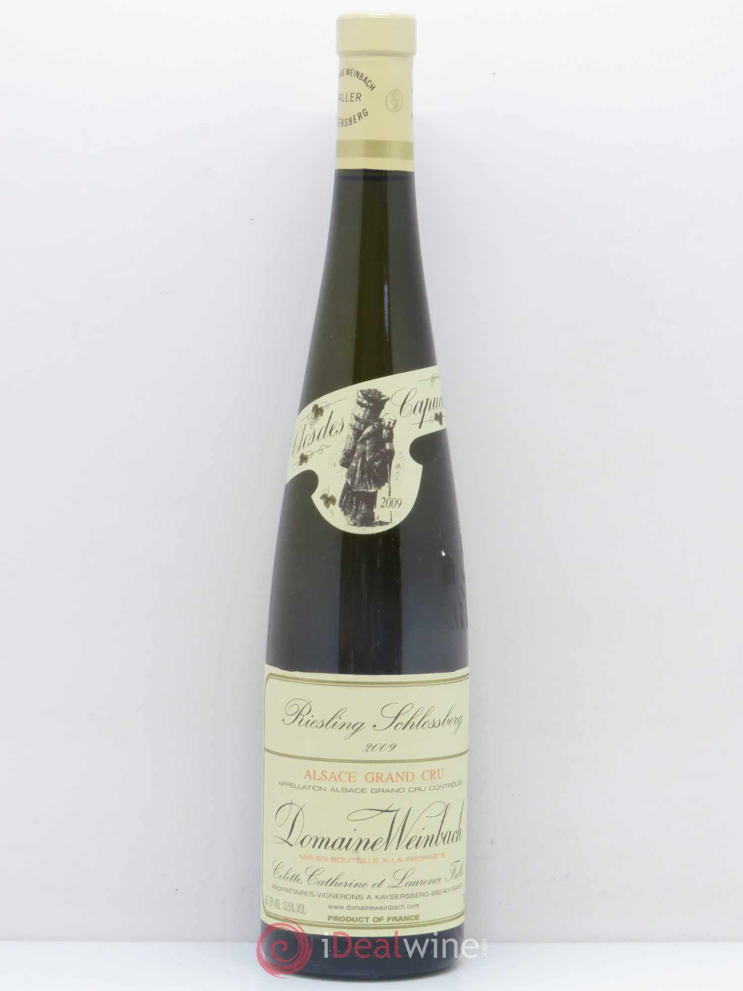 Alsace Grand Cru Schlossberg Riesling Weinbach (Domaine) 2009 - Lot de 1 bouteille - 0