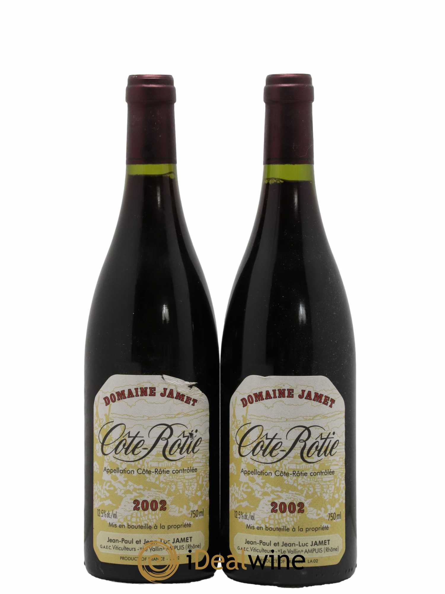 Côte-Rôtie Jamet (Domaine) 2002 - Lot de 2 bouteilles - 0