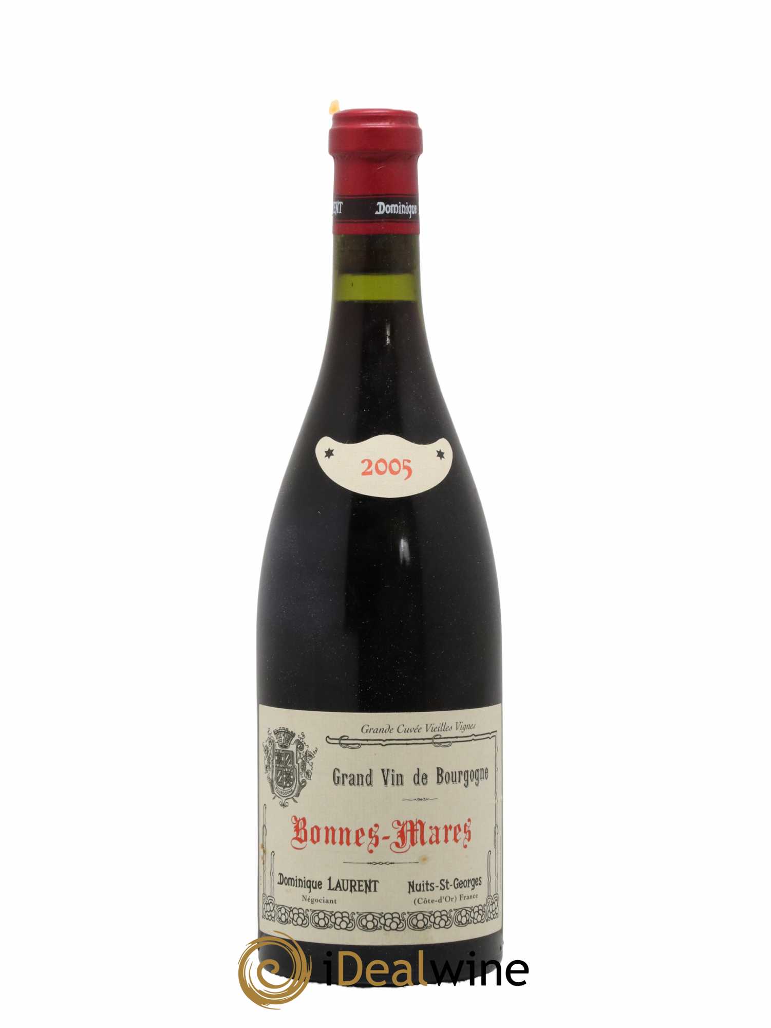 Bonnes-Mares Grand Cru Grande Cuvée Vieilles Vignes Dominique Laurent 2005 - Lot de 1 bouteille - 0