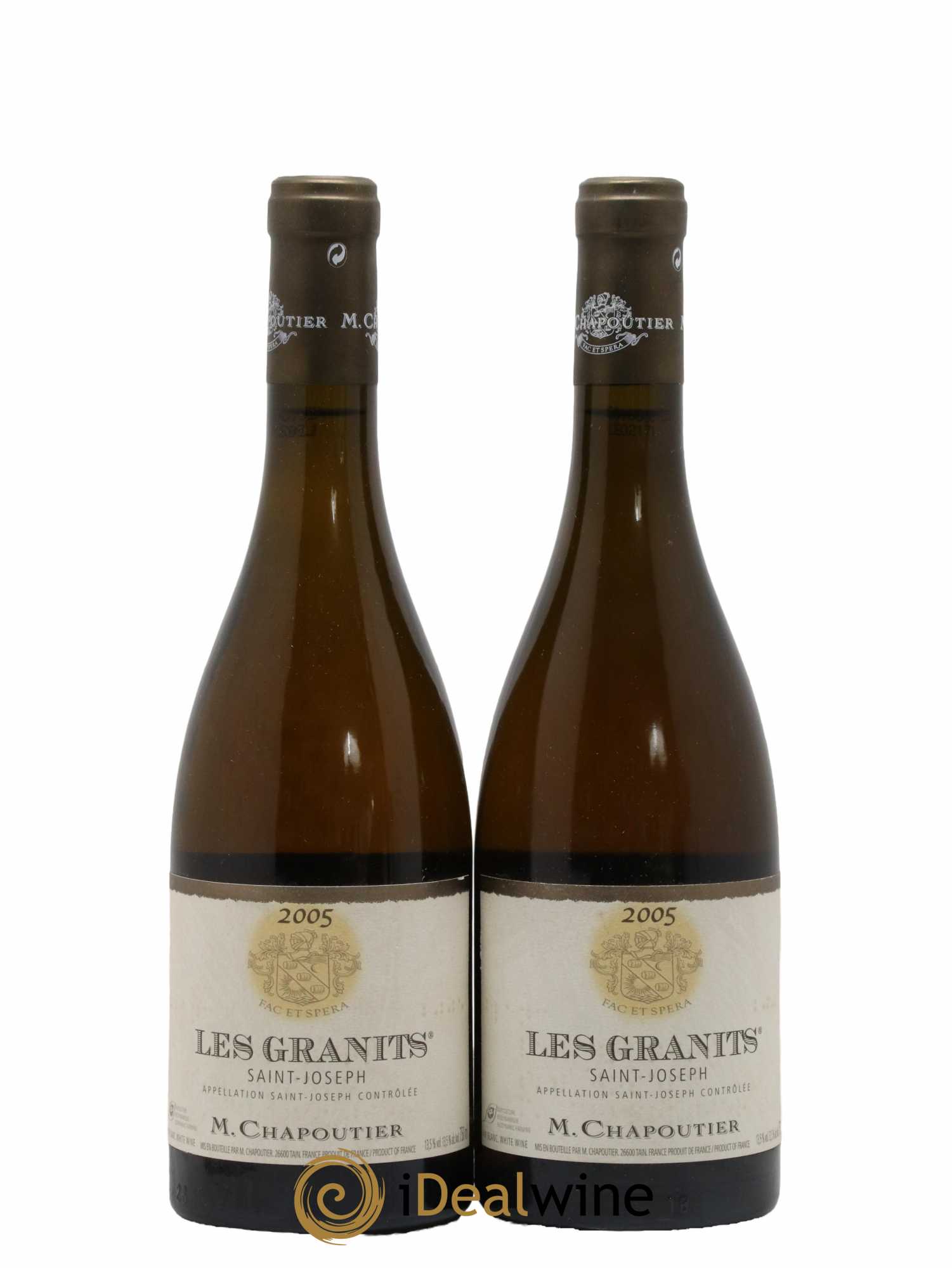 Saint-Joseph Les Granits Chapoutier 2005 - Lot de 2 bouteilles - 0