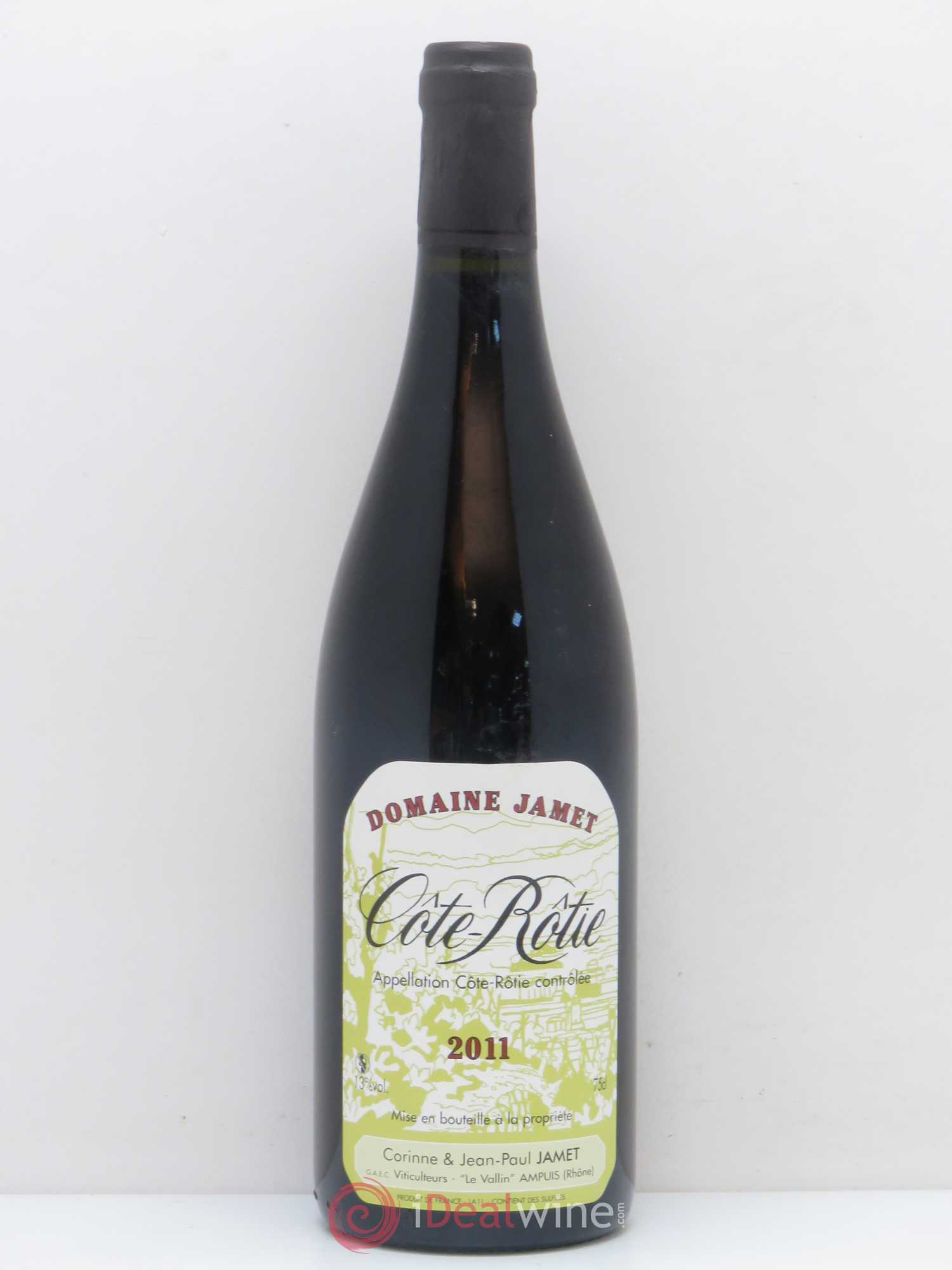 Côte-Rôtie Jamet (Domaine) 2011 - Lot de 1 bouteille - 0